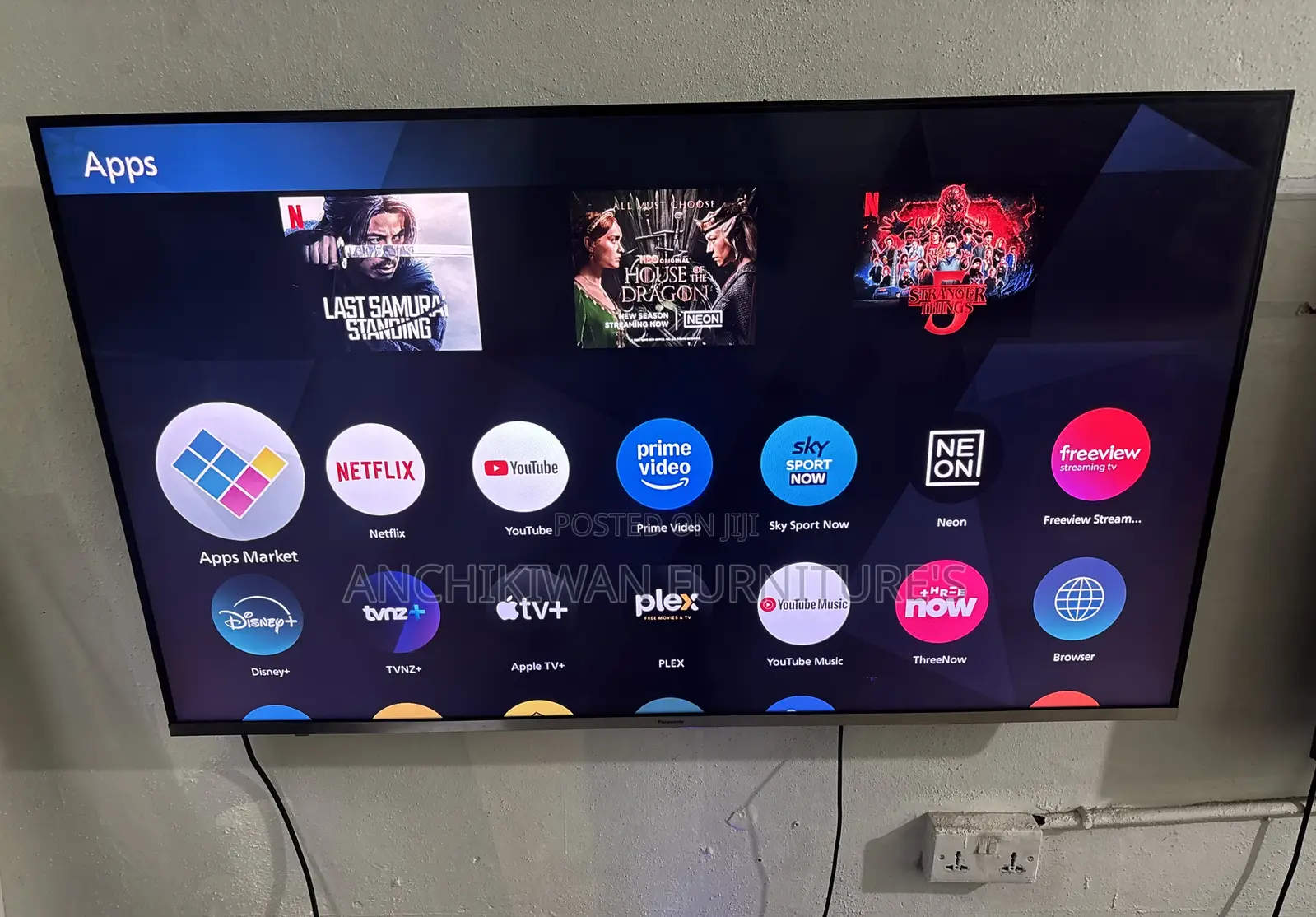 Panasonic 55 Inc Smart,Bluetooth,Digital Satellite Tv