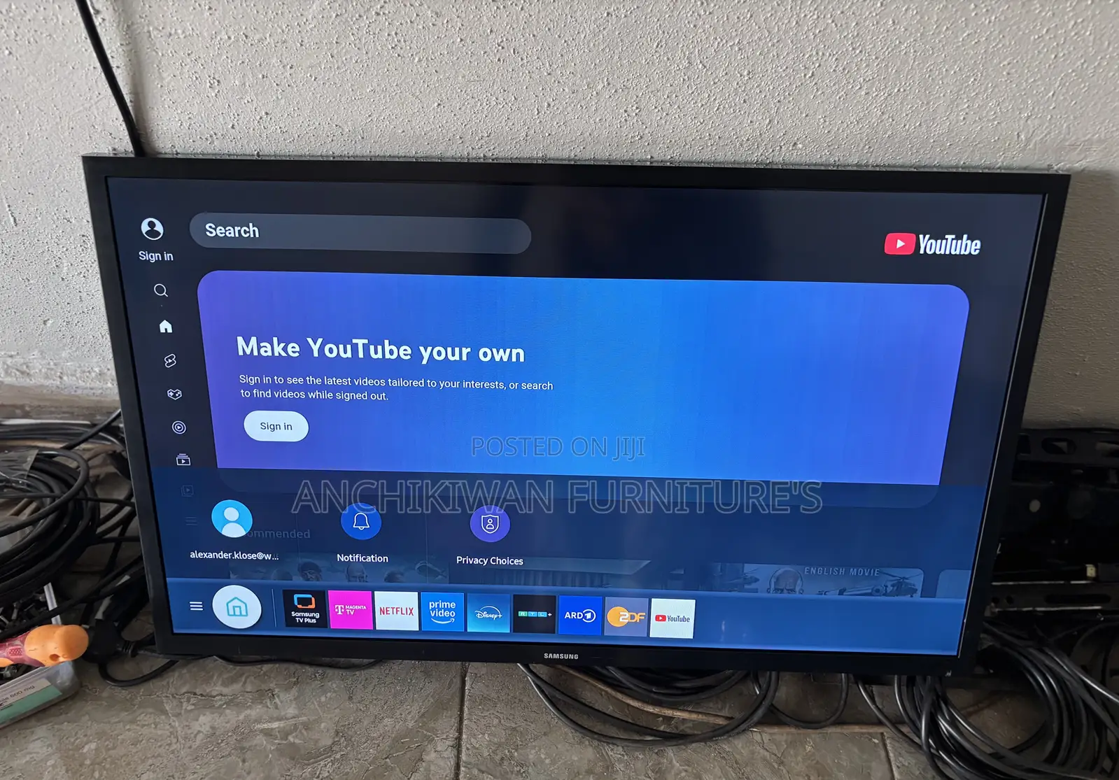 Samsung 32 Inch Smart Tv,Digital Satellite,Netflix,(Cash on Delivery