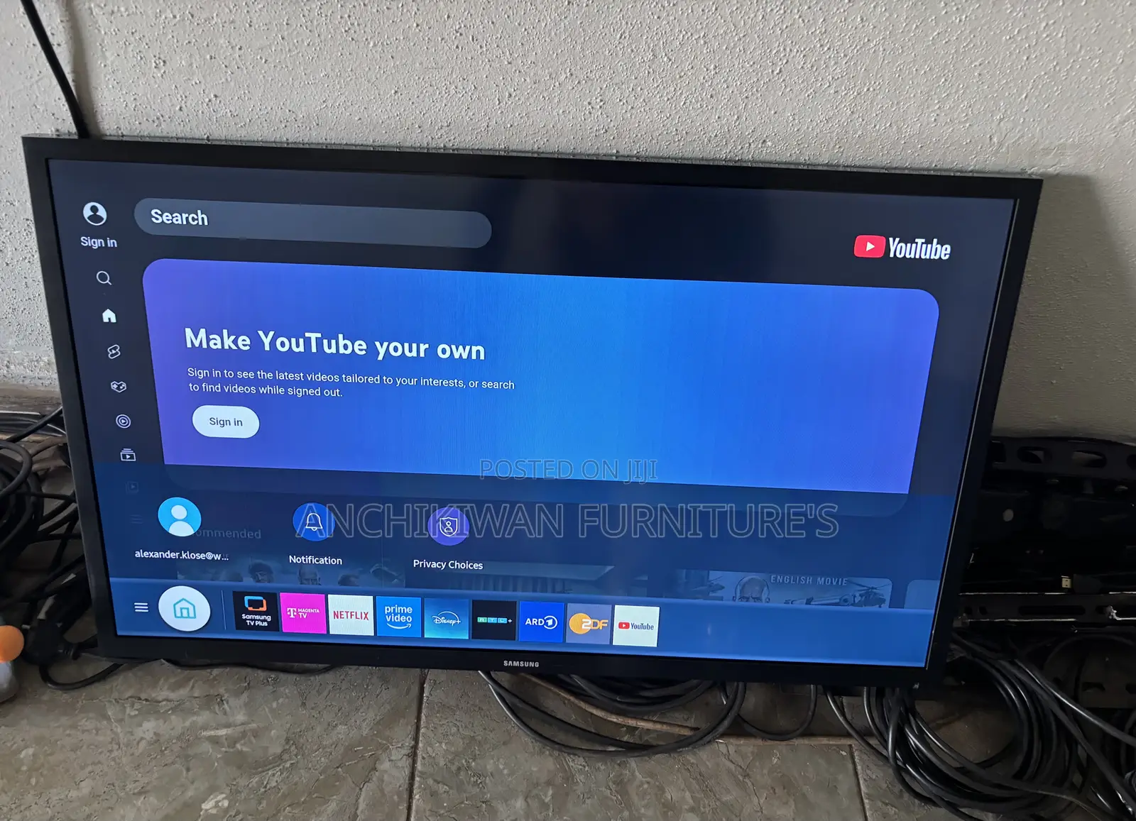 Samsung 32 Inch Smart Tv,Digital Satellite,Netflix,(Cash on Delivery