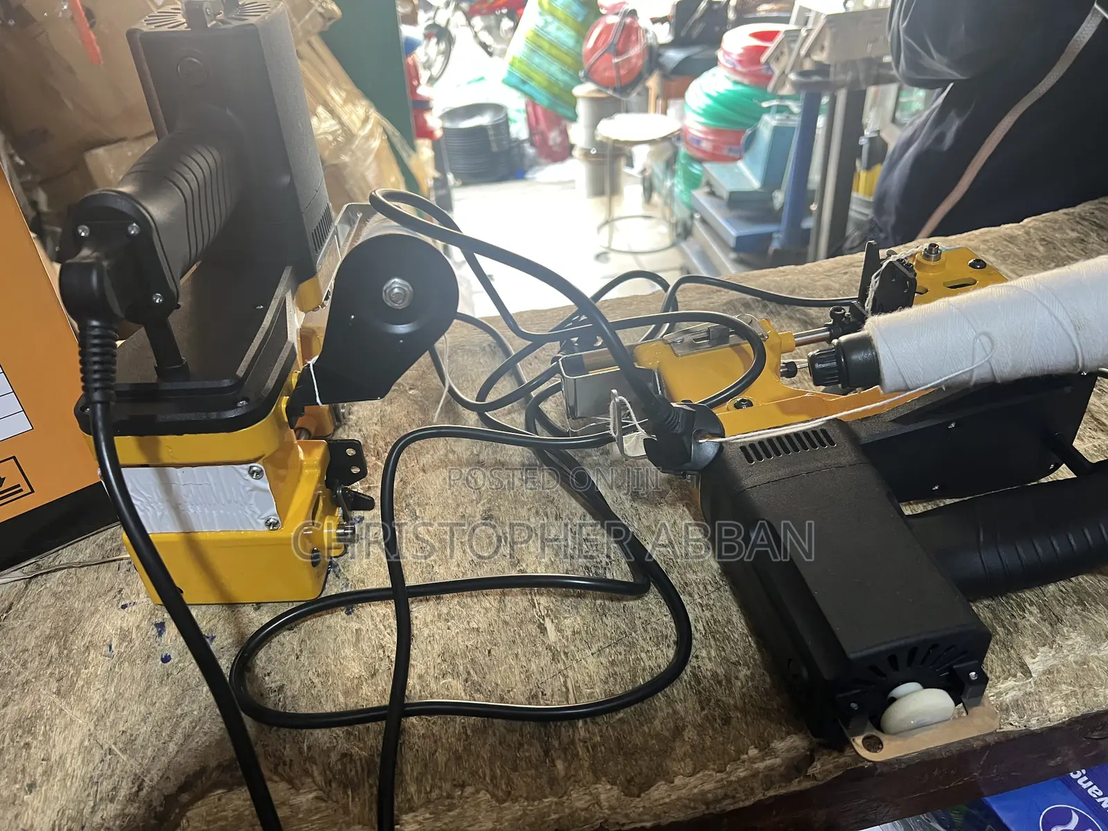 Electric Sack Sewing