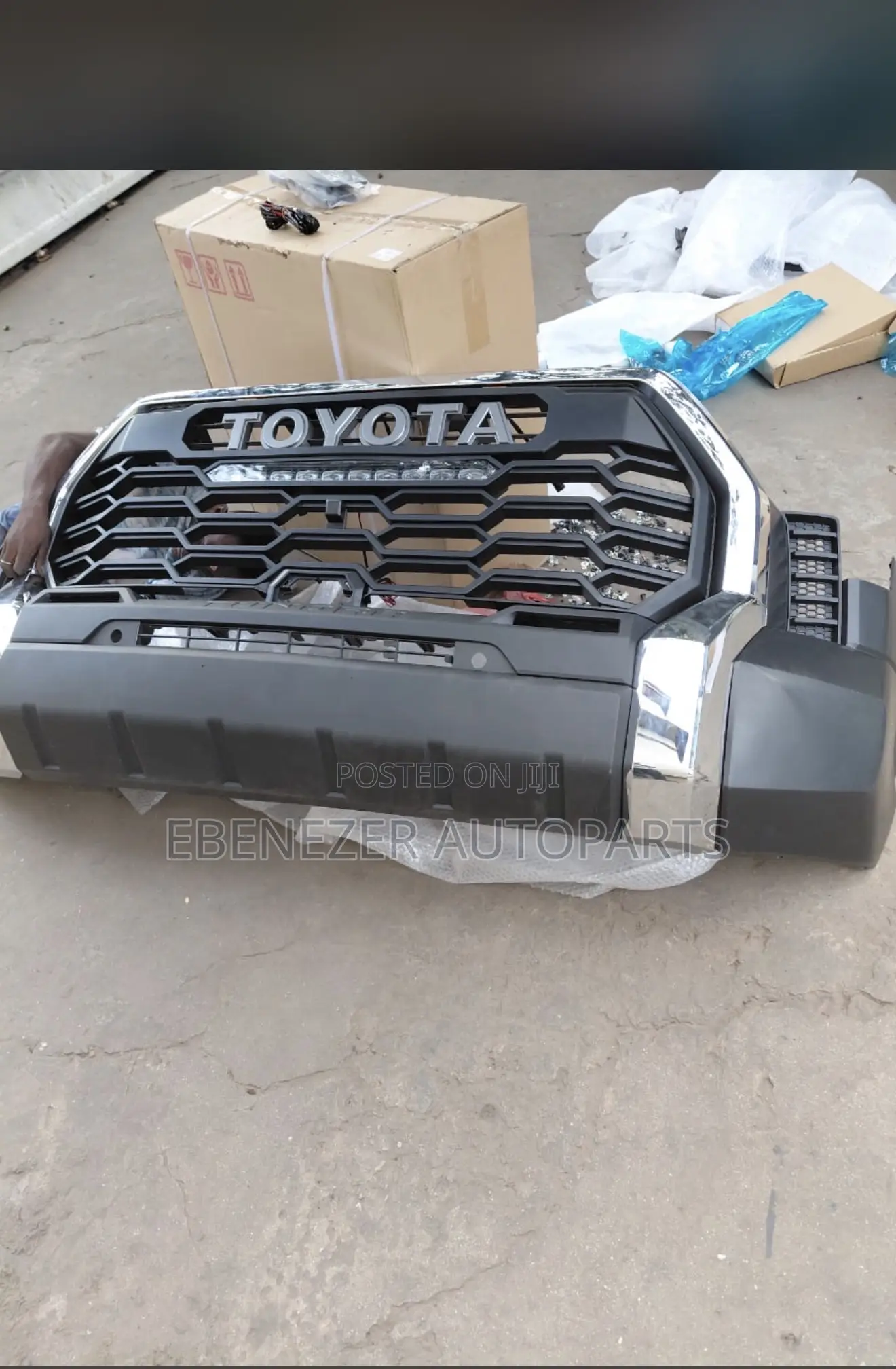 Toyota Tundra Front Bumper Complete 2022 2023 2024 2025