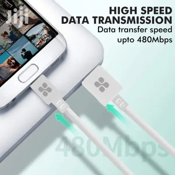 Promate Microcord-1 Super-Durable Data Charge USB-A