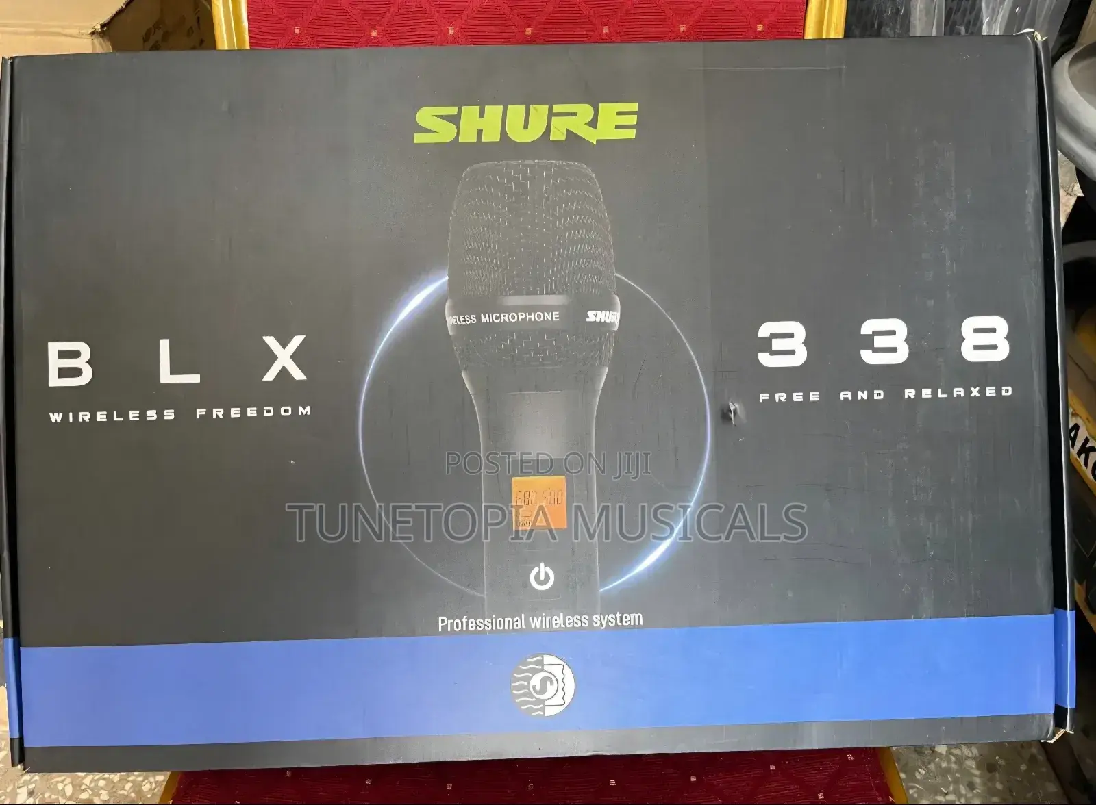 Shure Blx-338 2in1 Wireless Microphone System.