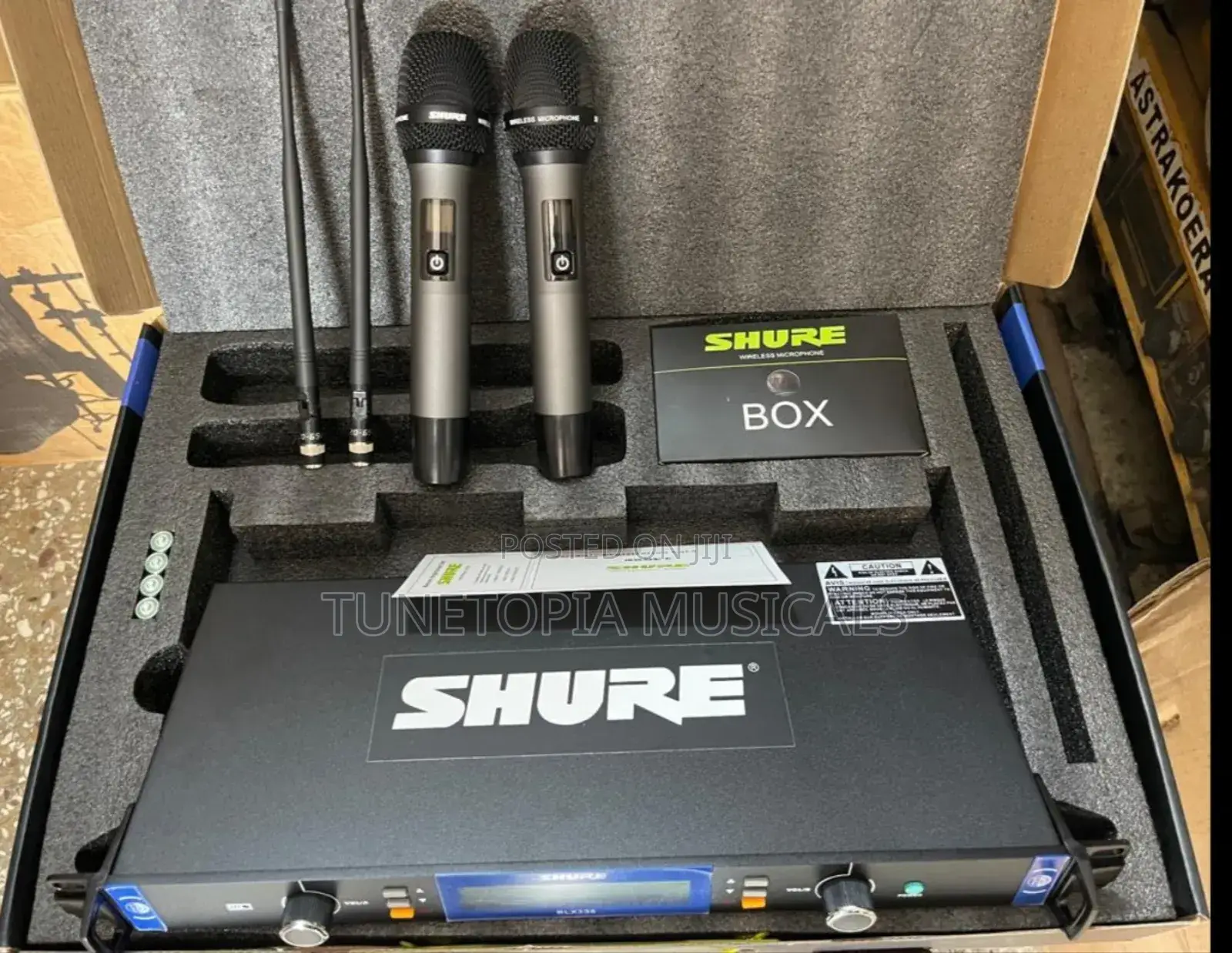 Shure Blx-338 2in1 Wireless Microphone System.