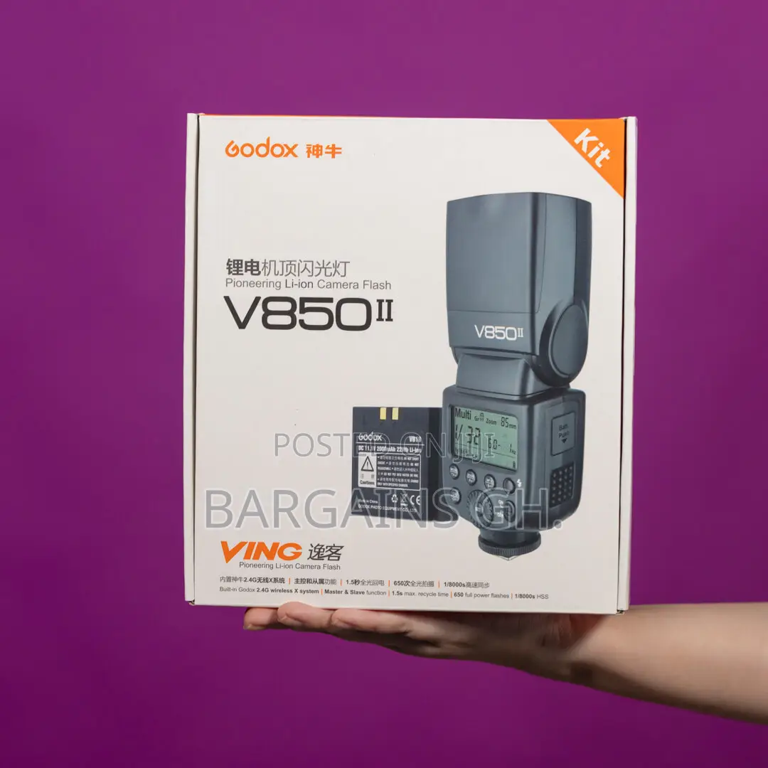 Godox V850 Ii Ving Li-Ion Camera Flash (Speedlite Kit)
