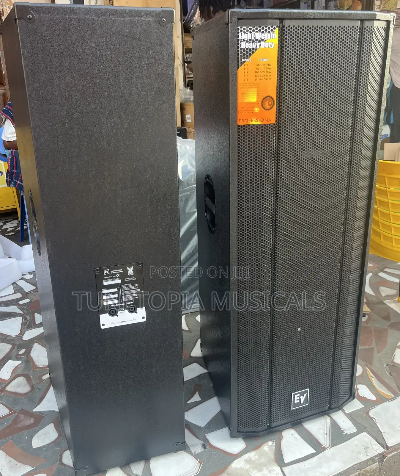 Electro-Voice (Ev) Full-Range Passive Speakers