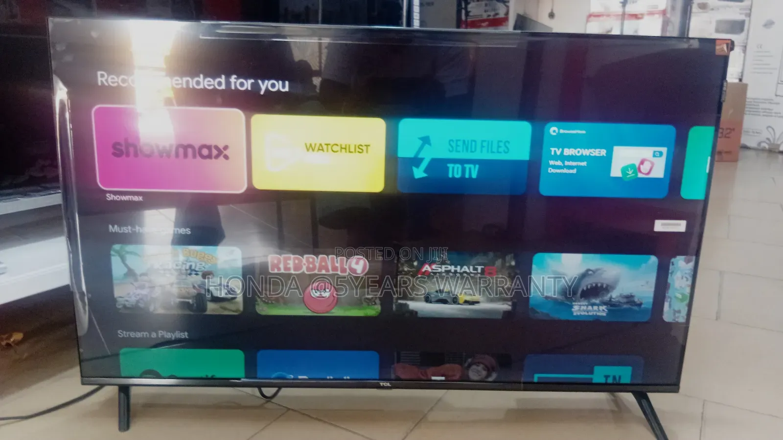 Smooth Vision Engine TCL 43 Inches Smart Tv | 43 Inches Tv