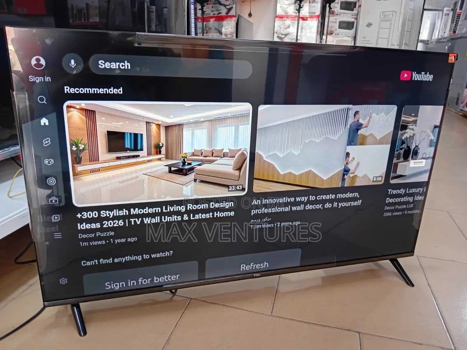 TCL 50” Smart Tv – Ultra Hd Crystal Display 50" Tv
