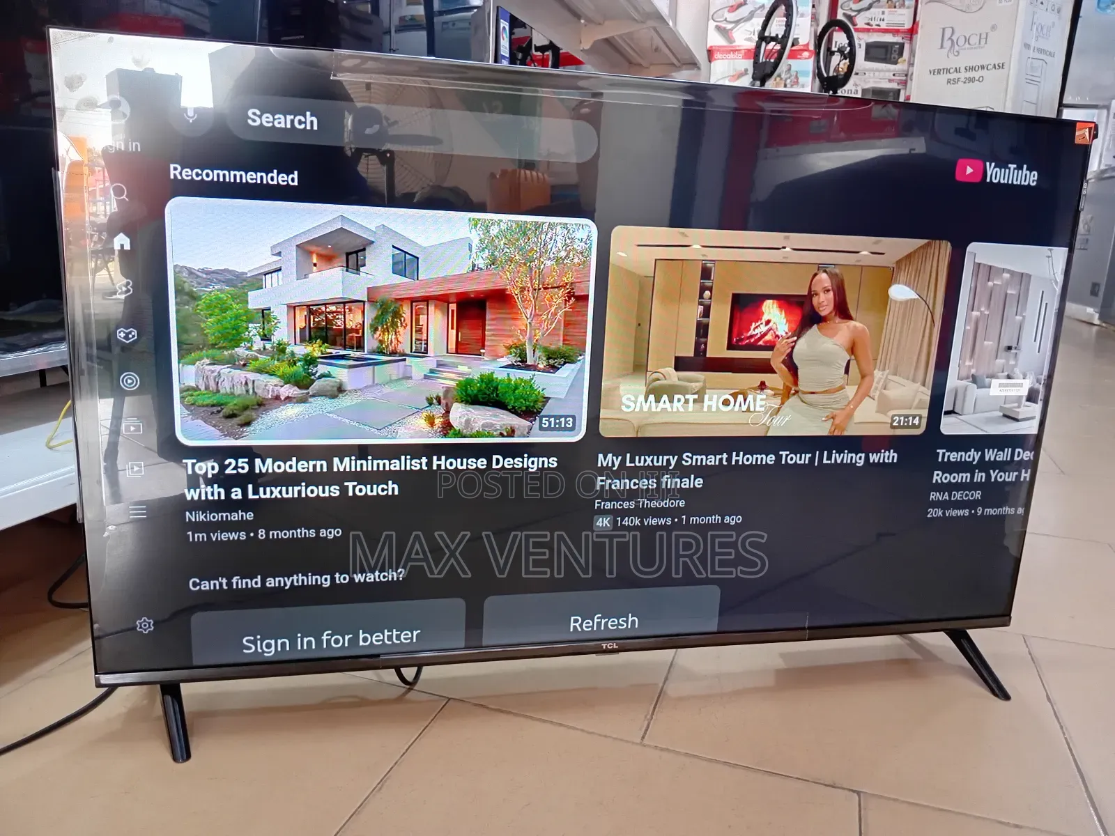 Flash Sale! TCL 50” Smart Tv – Big Screen Power 50" Tv