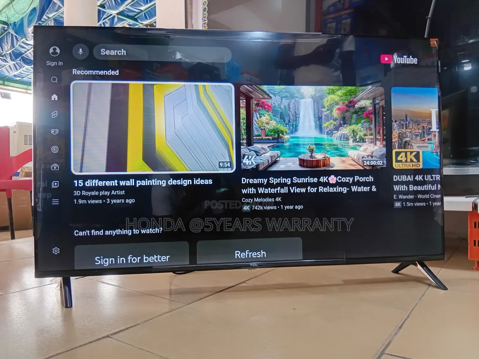 Fast-Track Display TCL 43 Inches Smart Tv – 43 Inches Tv