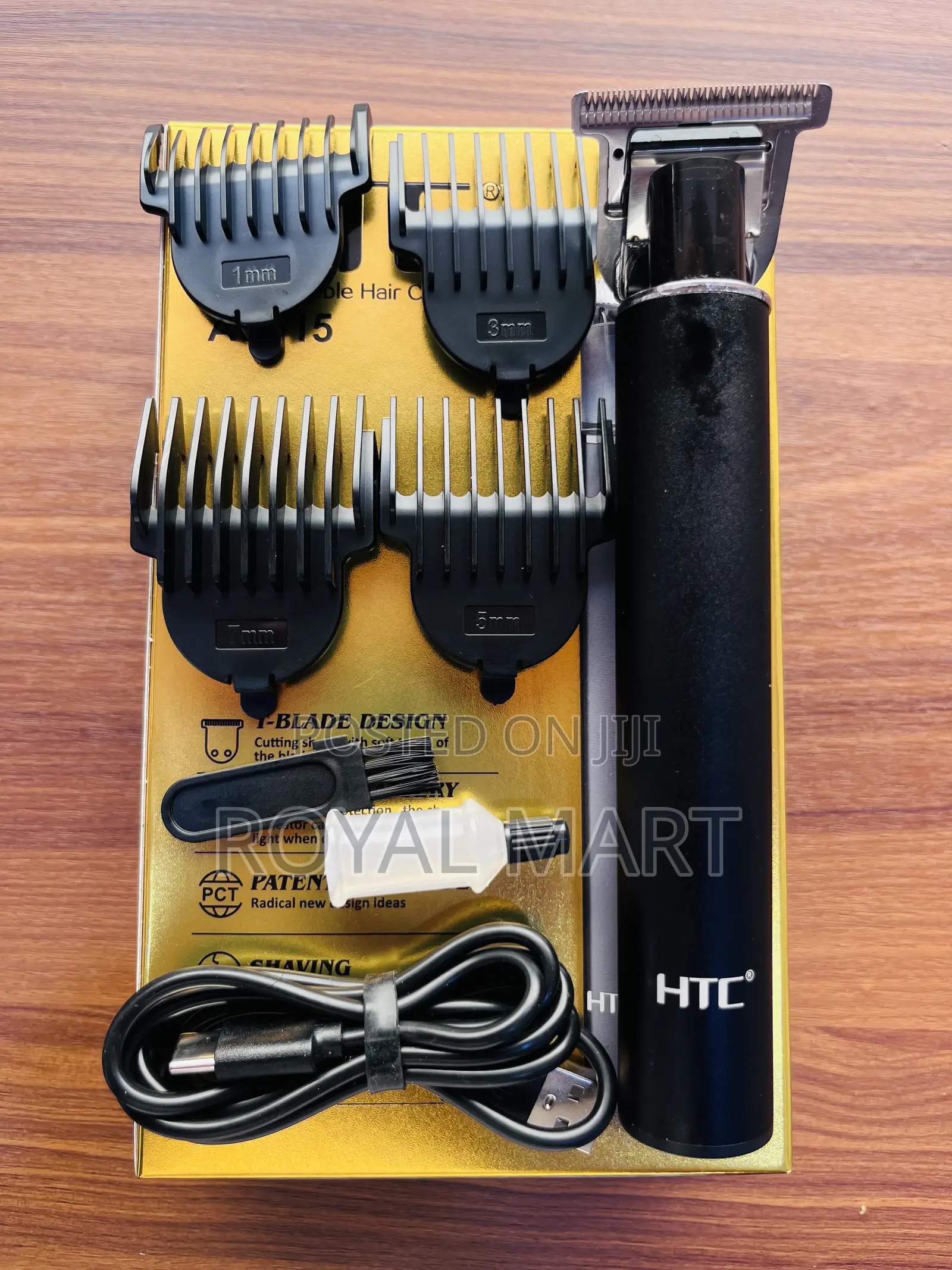 HTC at-115 Rechargeable Hair Clipper: Precision Trimming