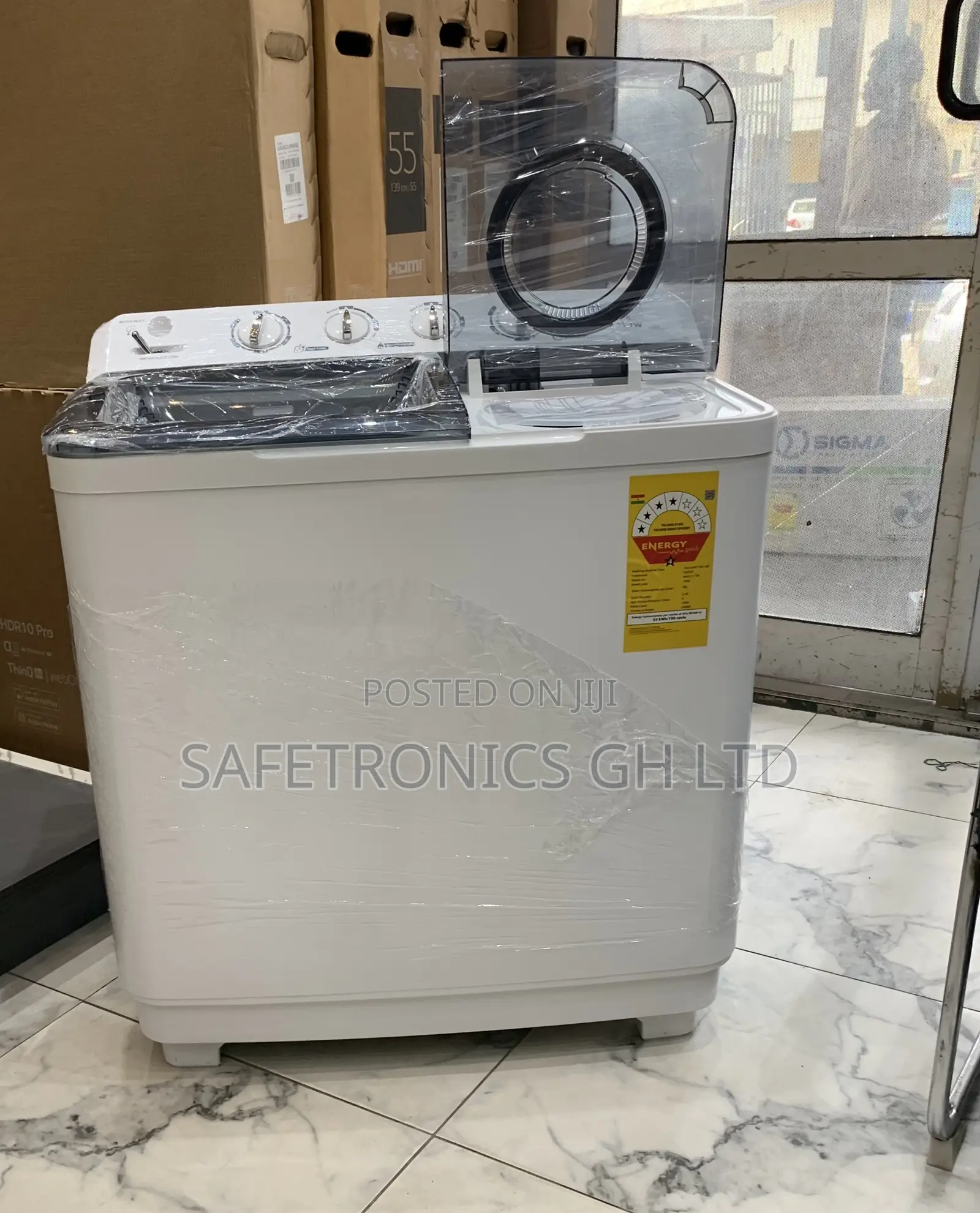Essential New Topload 11kg Semiautomatic Nasco Electric White Washer
