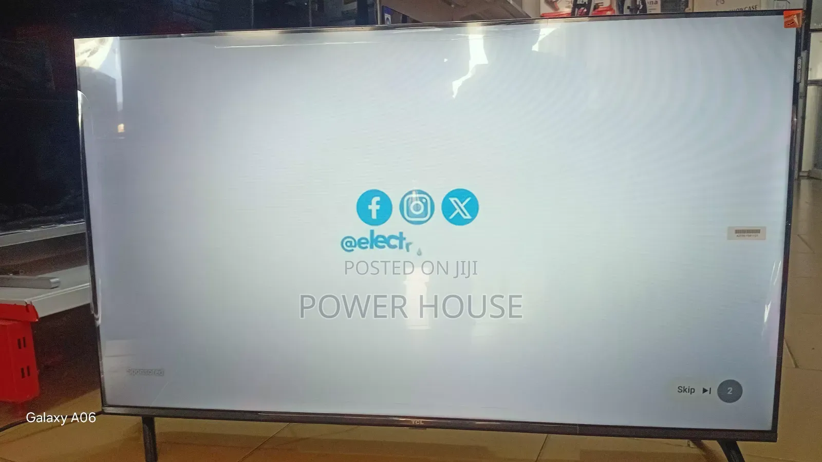 Powerful TCL 65inches Smart Tv for Movies