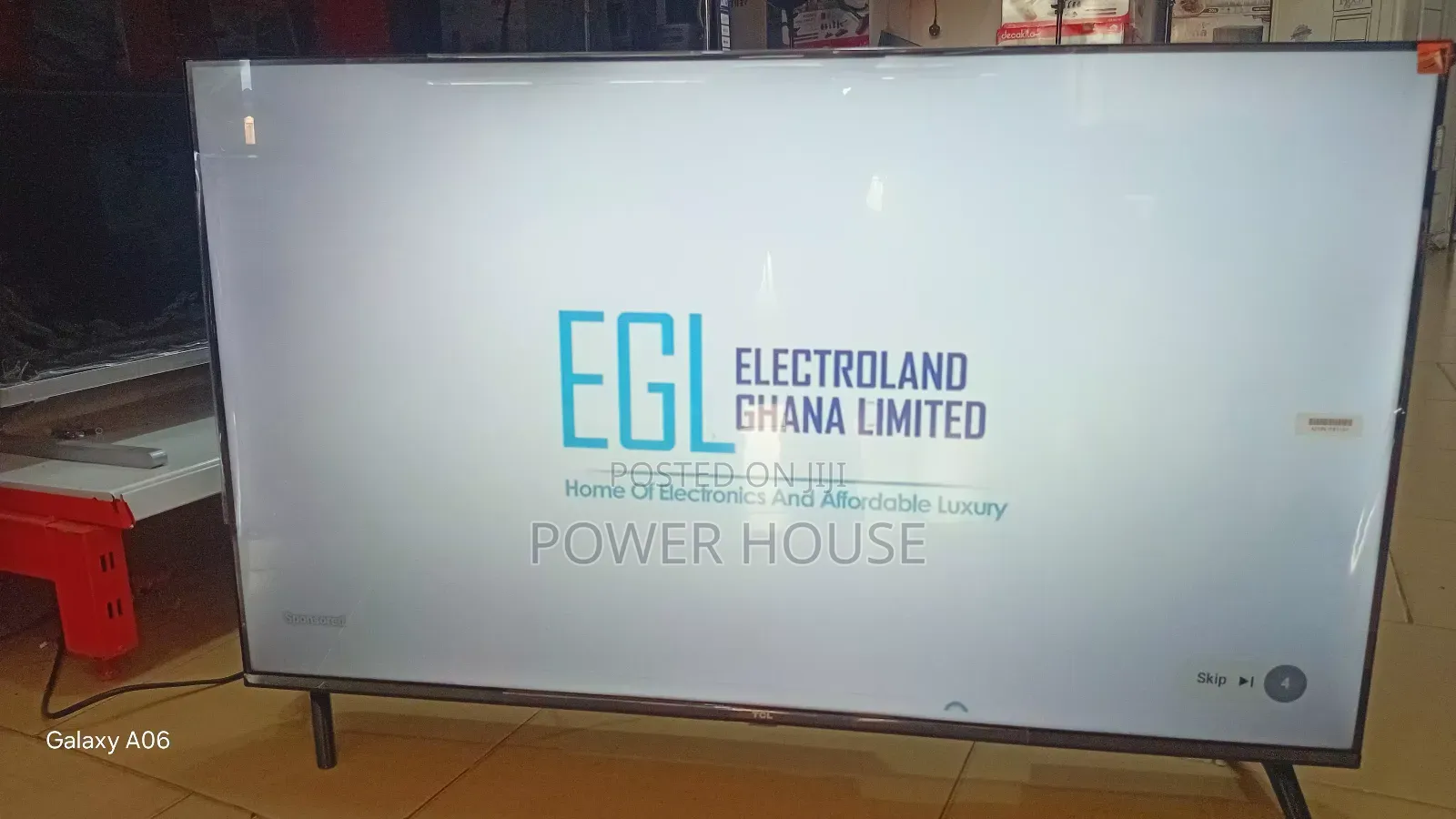 Powerful TCL 65inches Smart Tv for Movies