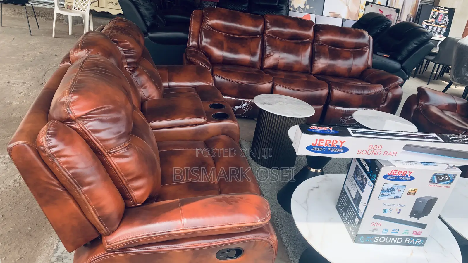 Automatic Recliner Sofa Set