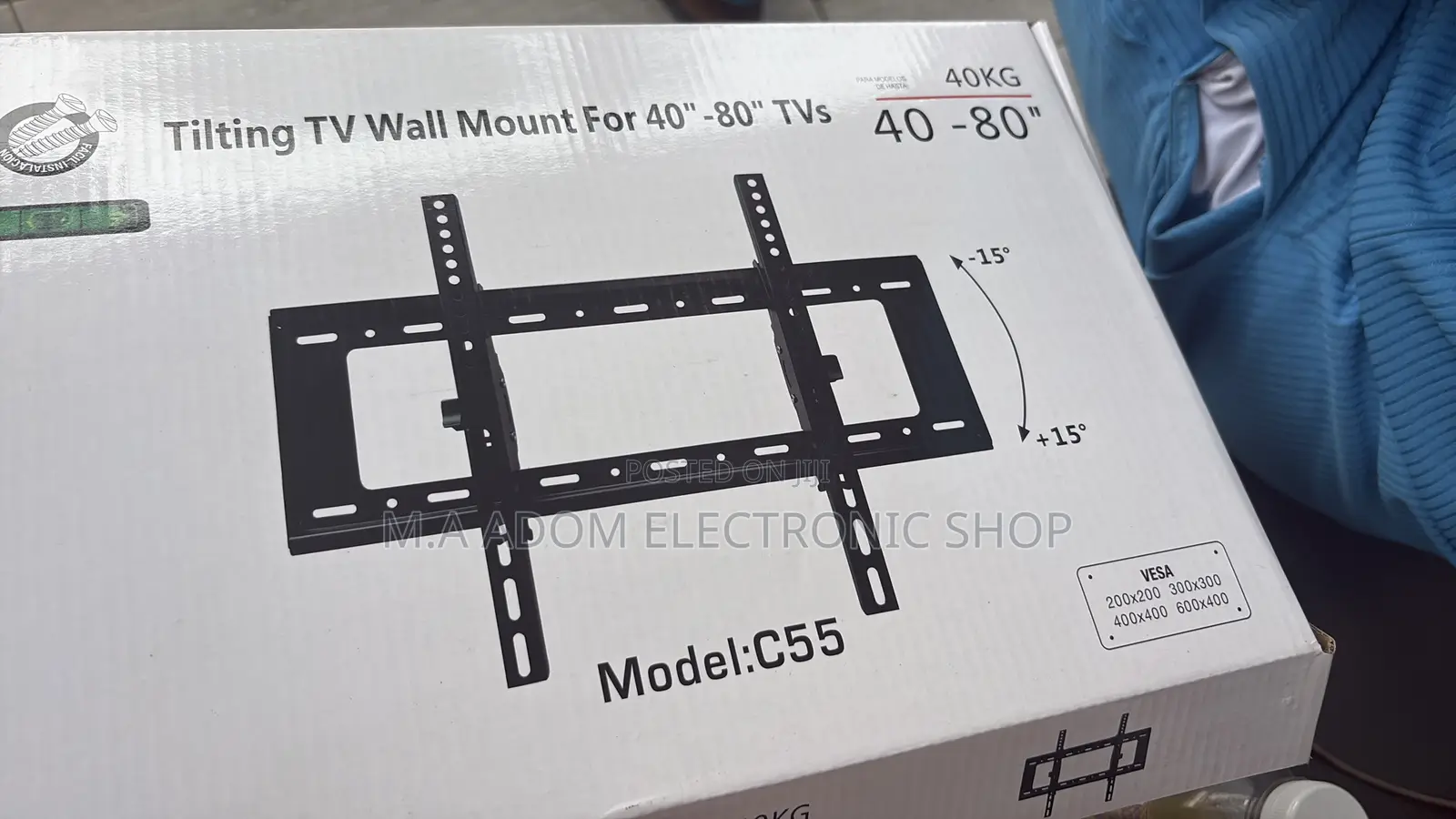 Tilting Mount 40”-80” for Led TVS
