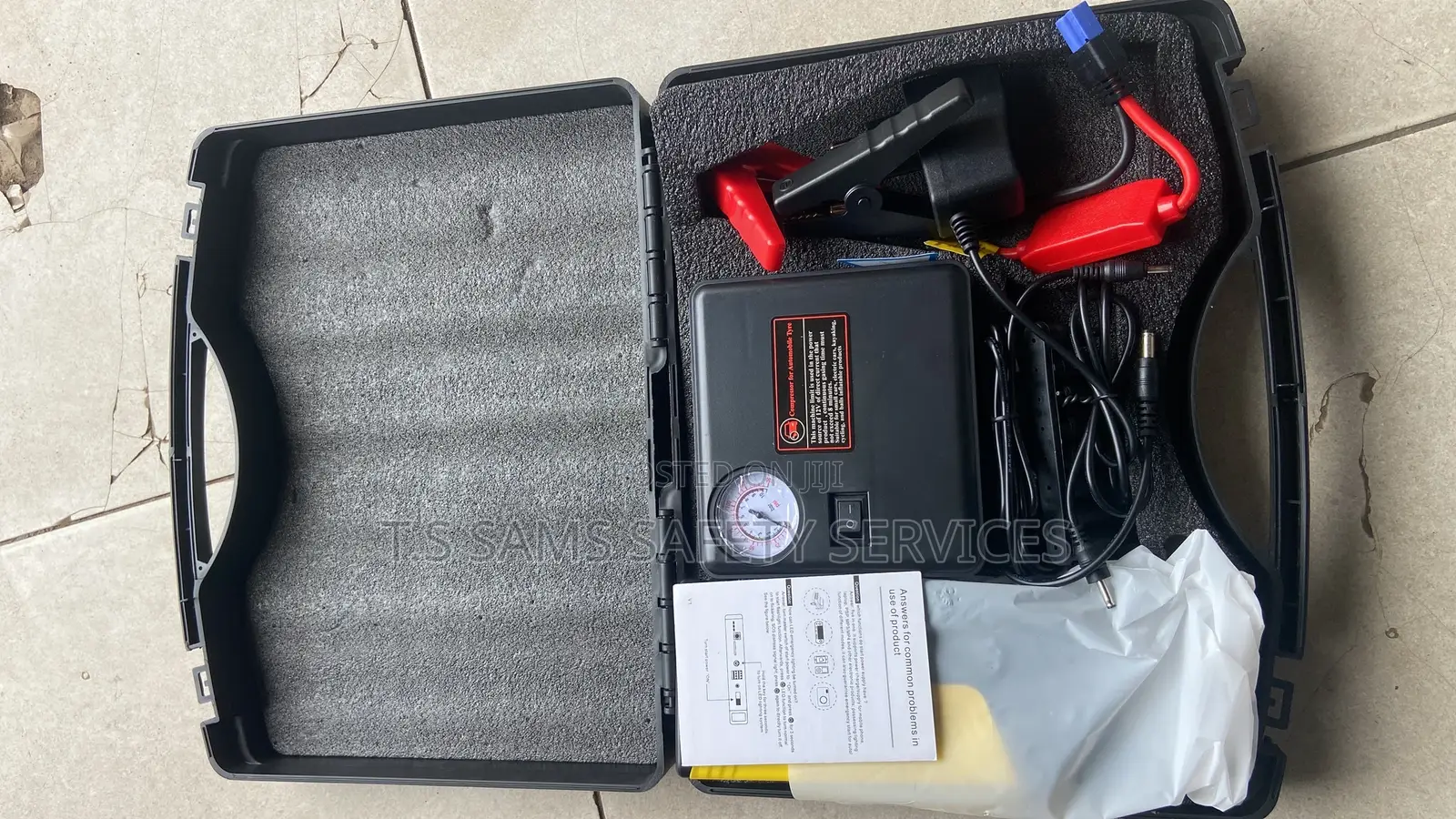 Battery Jumpstart and Tire Inflator