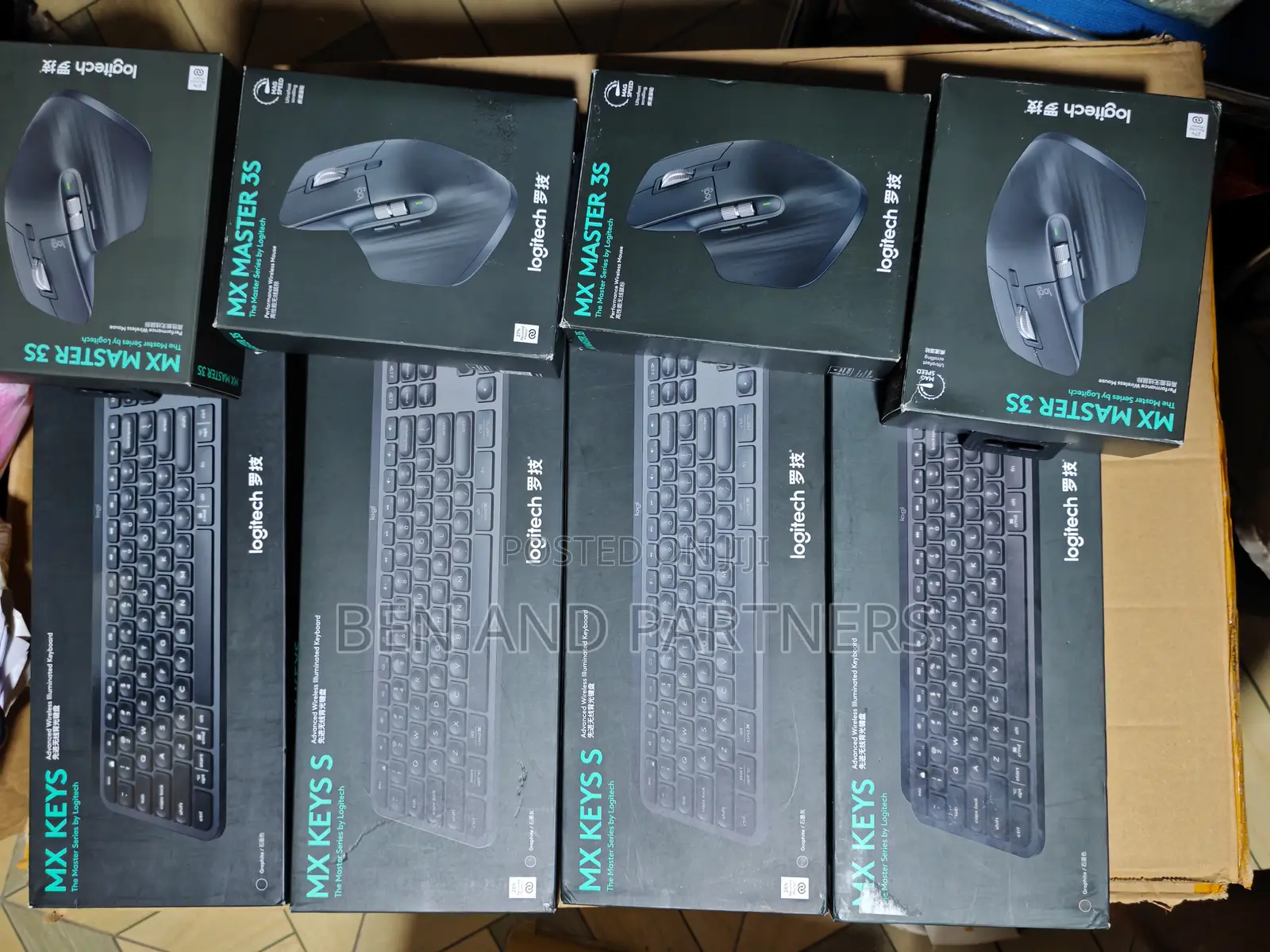 Logitech Mx Keys & Mx Master 3s Combo