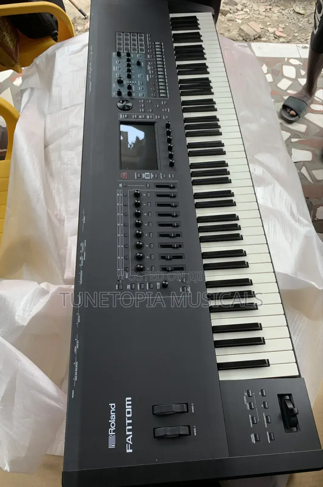 Roland Fantom 8 Synthesizer Workstation Keyboard.