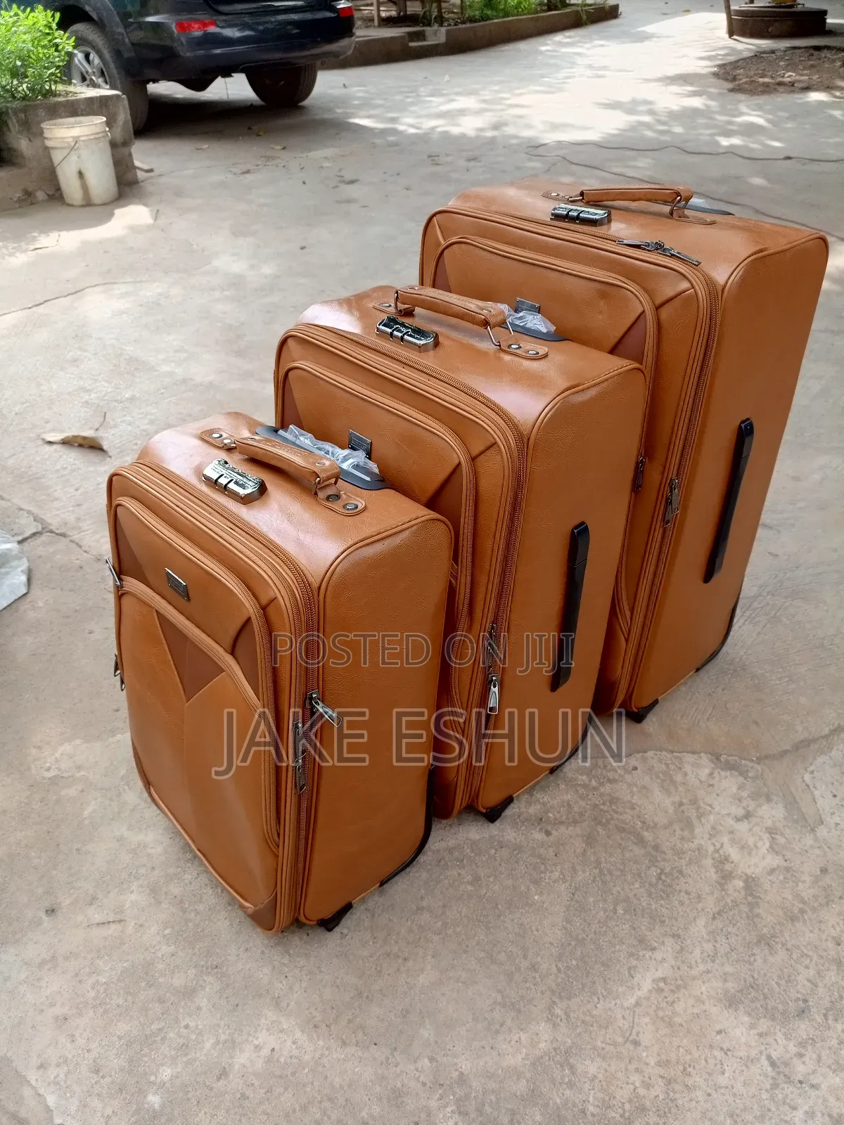 4 in 1 Leather Traveling Bag
