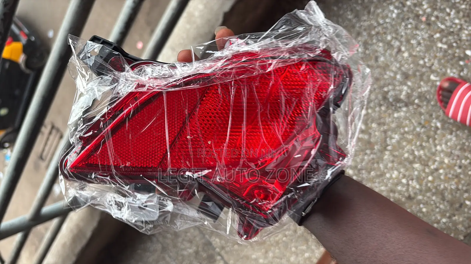 Toyota Highlander 2021,2022,2023, Back Bumper Reflector