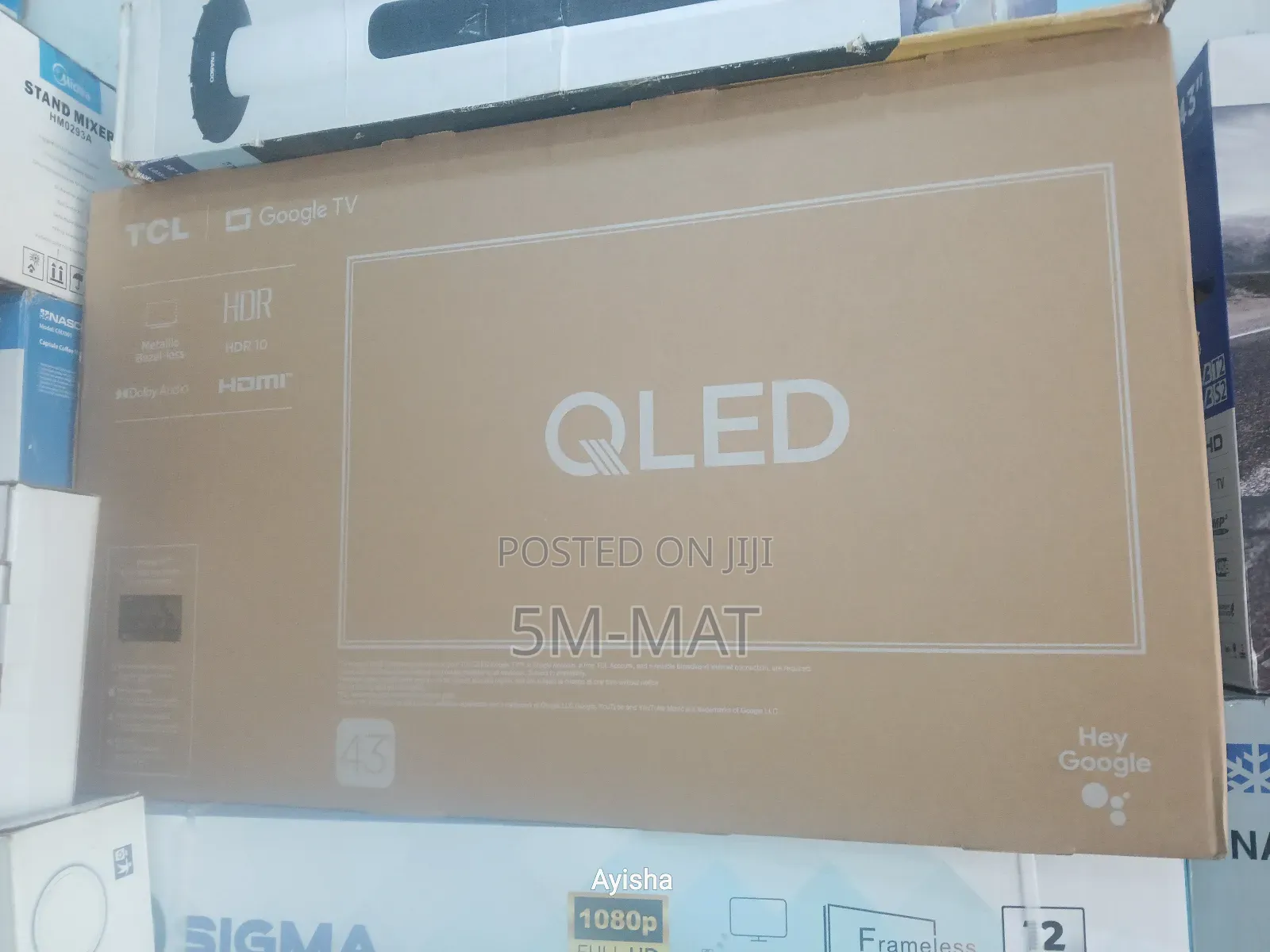 43 Qled TCL Smart Google Tv