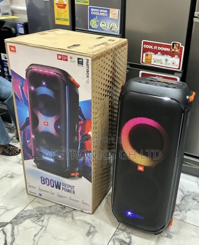 Newly Released Partybox 710 800 Watts Output JBL Electric Speaker