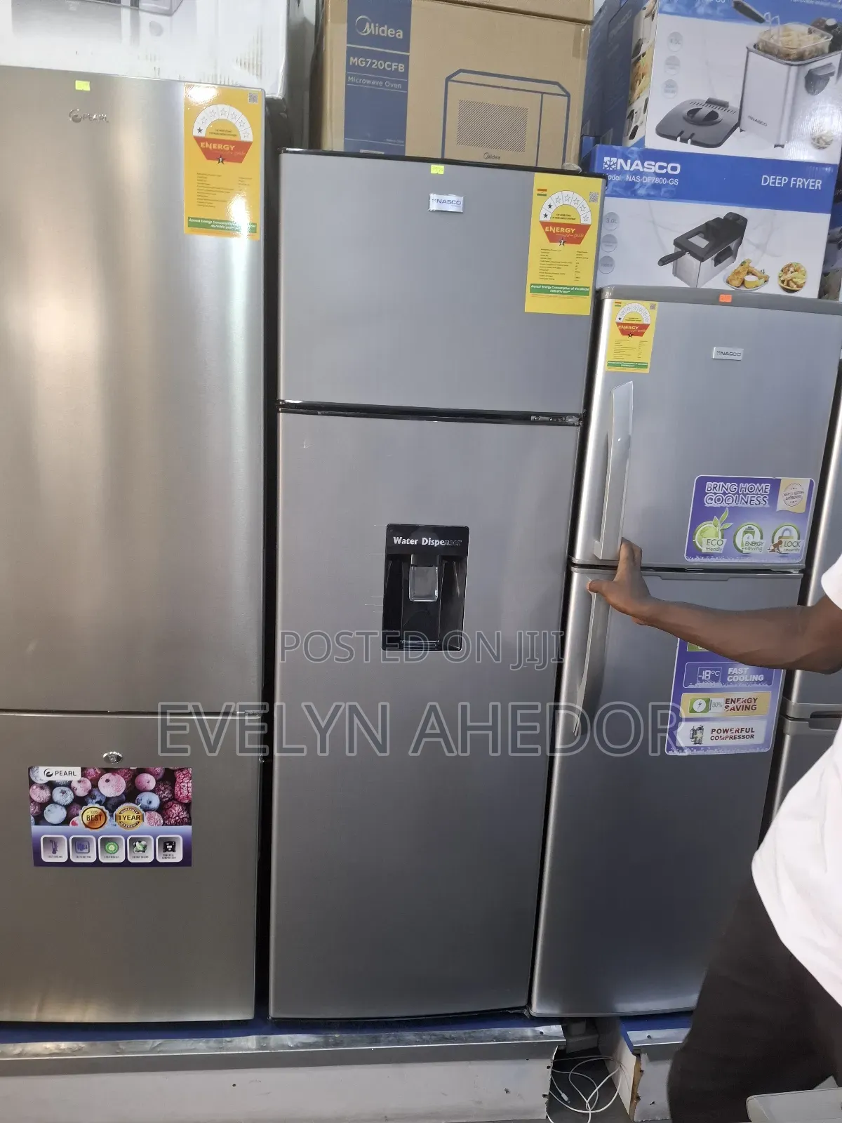 Nasco Top Freezer 280litres Double Door Fridge for Sale at Cool Price