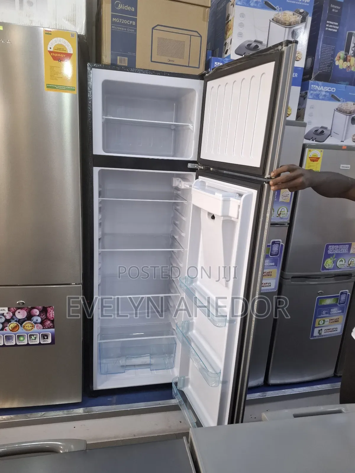 Nasco Top Freezer 280litres Double Door Fridge for Sale at Cool Price