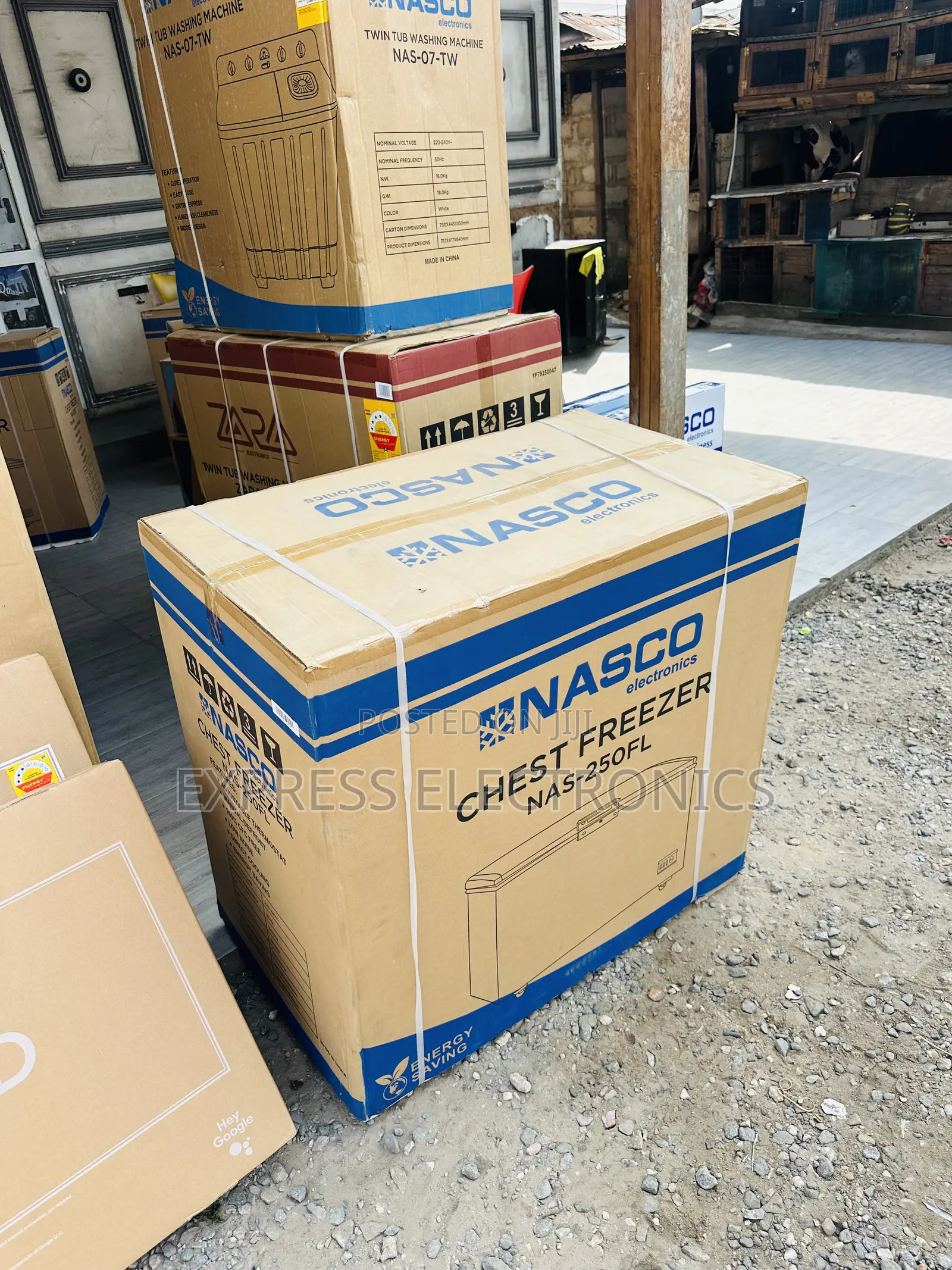 Newly Sealed in Box 200l Chest Freezer Nas-250fl