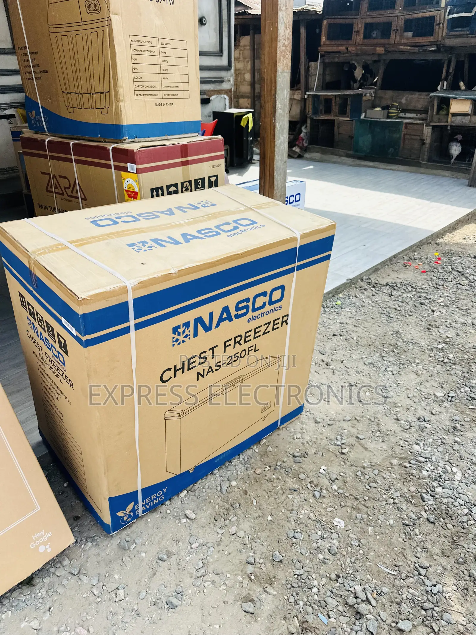 Lovely New Grey Color Chest Freezer 200l Chest Freezer Nas-250fl