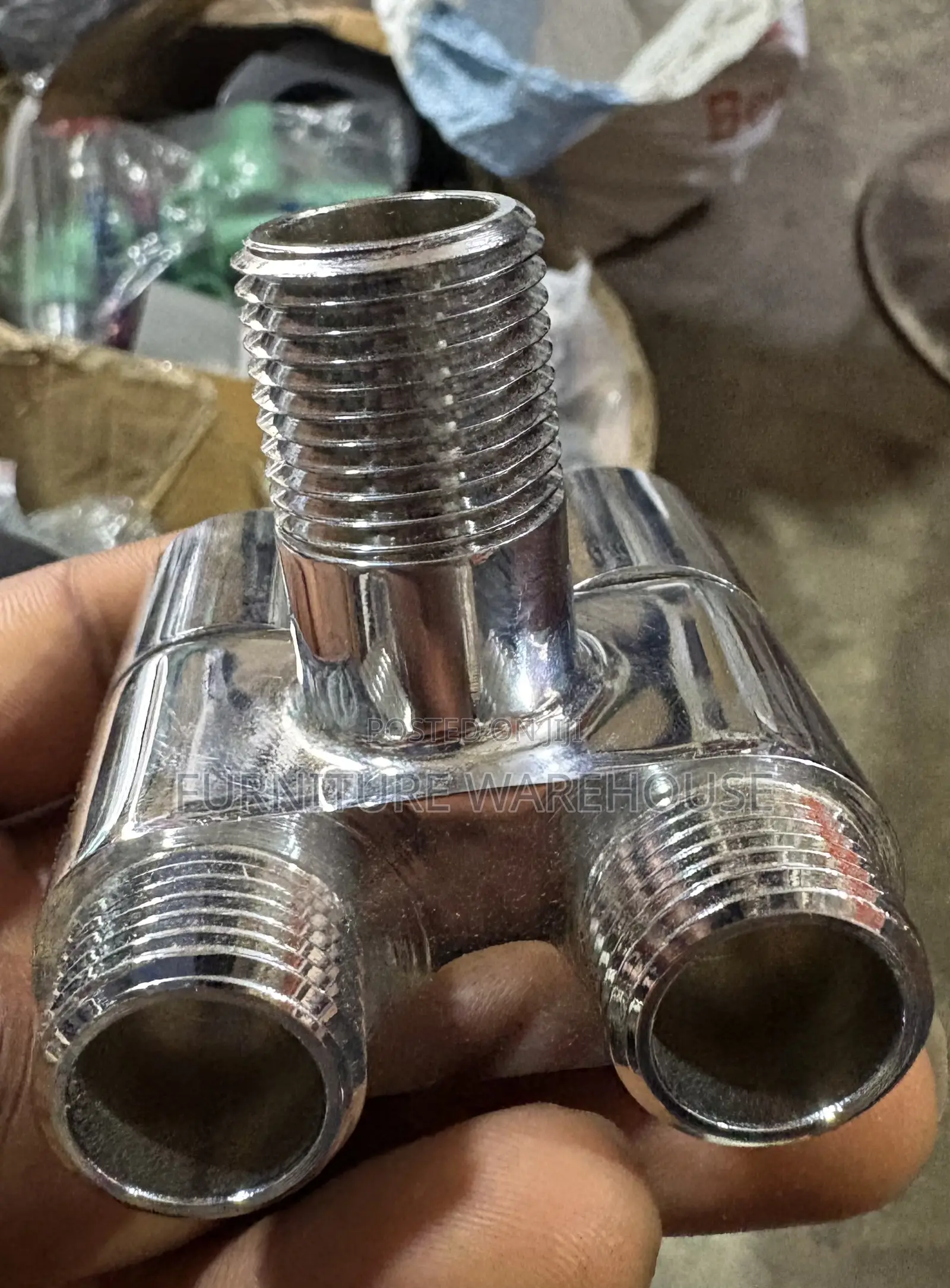 Double Fanski Angle Valve
