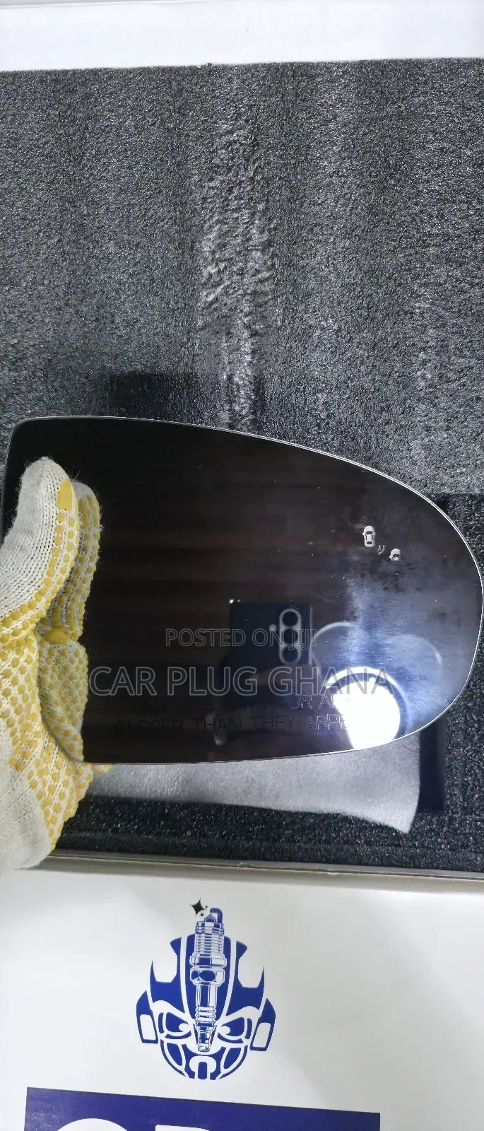 Hyundai Tucson Side Mirror Glass With Sensor 2016-2021