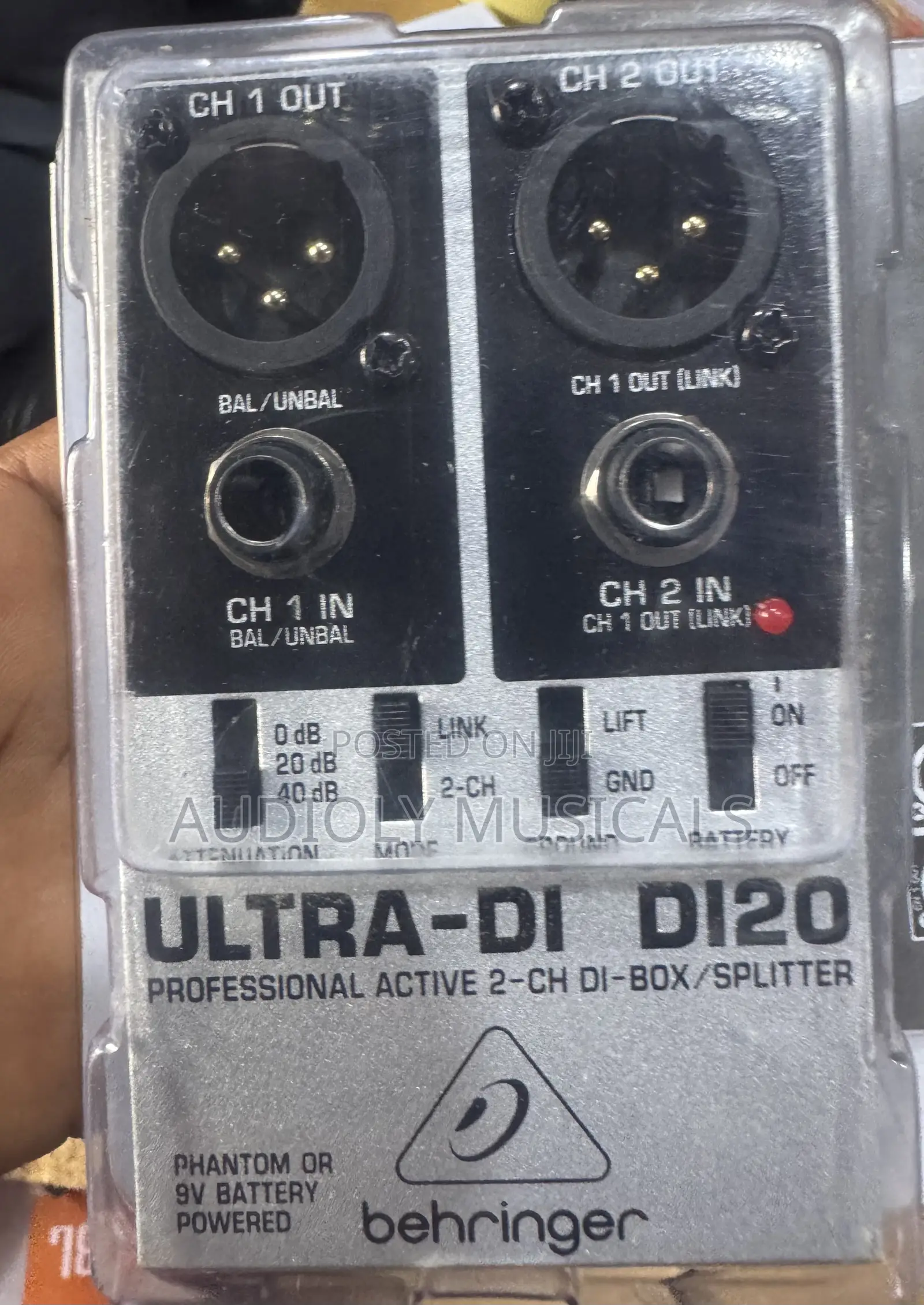 Active Ultra Di Di20 Behringer 2-Channel