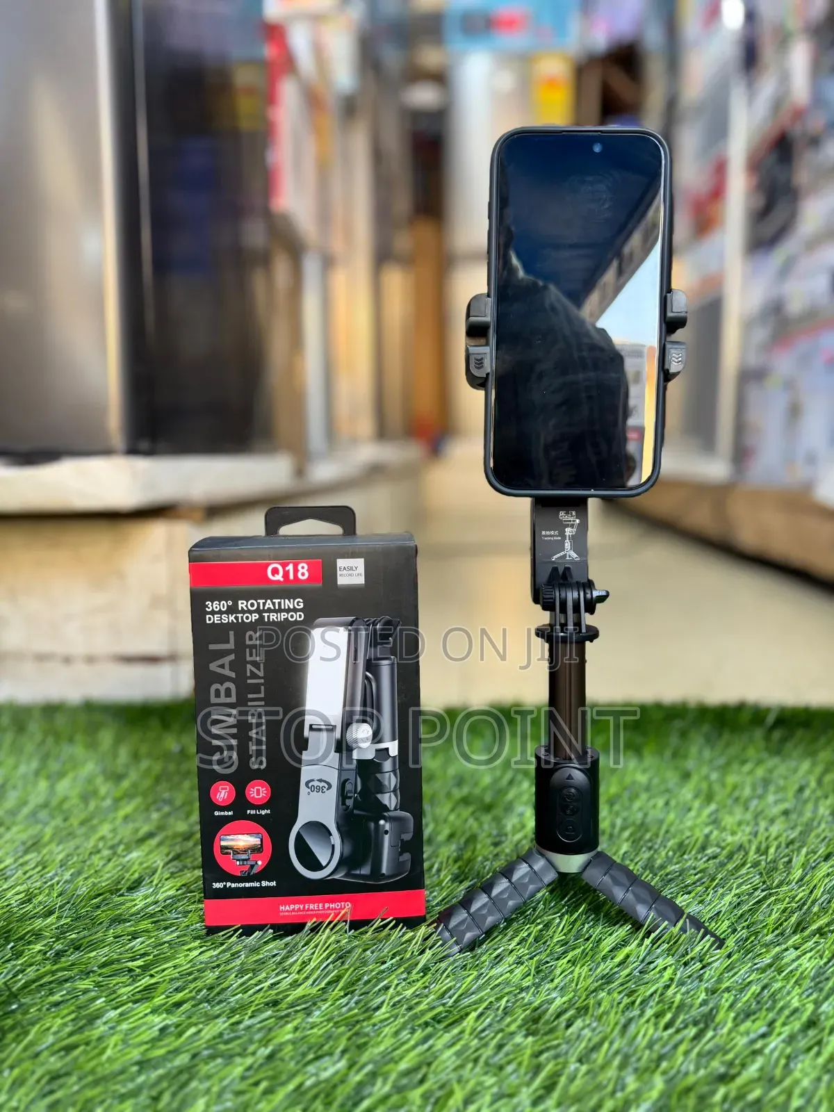 360 Rotating Desktop Tripod and Gimbal Stabilizer