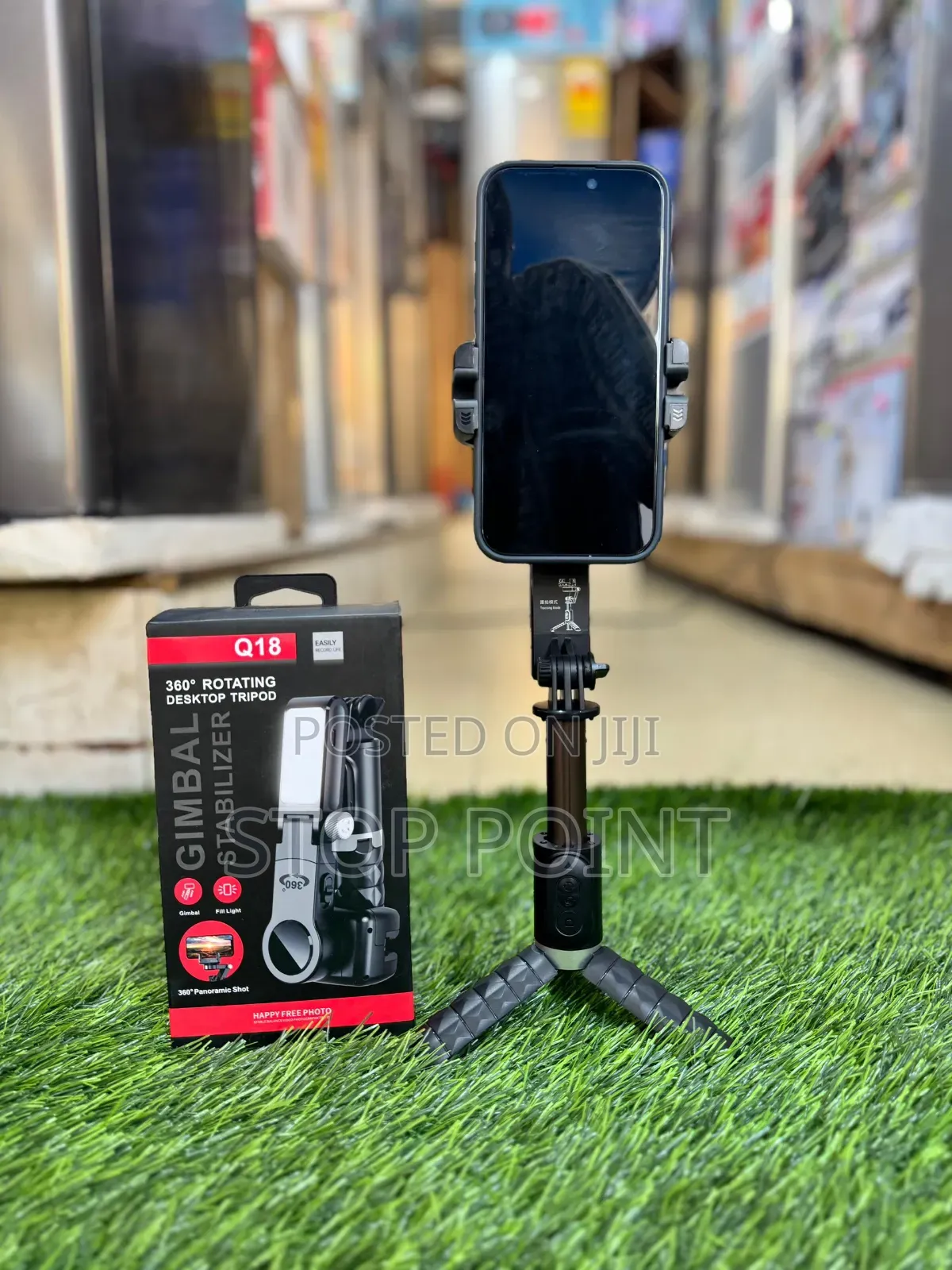 360 Rotating Desktop Tripod and Gimbal Stabilizer