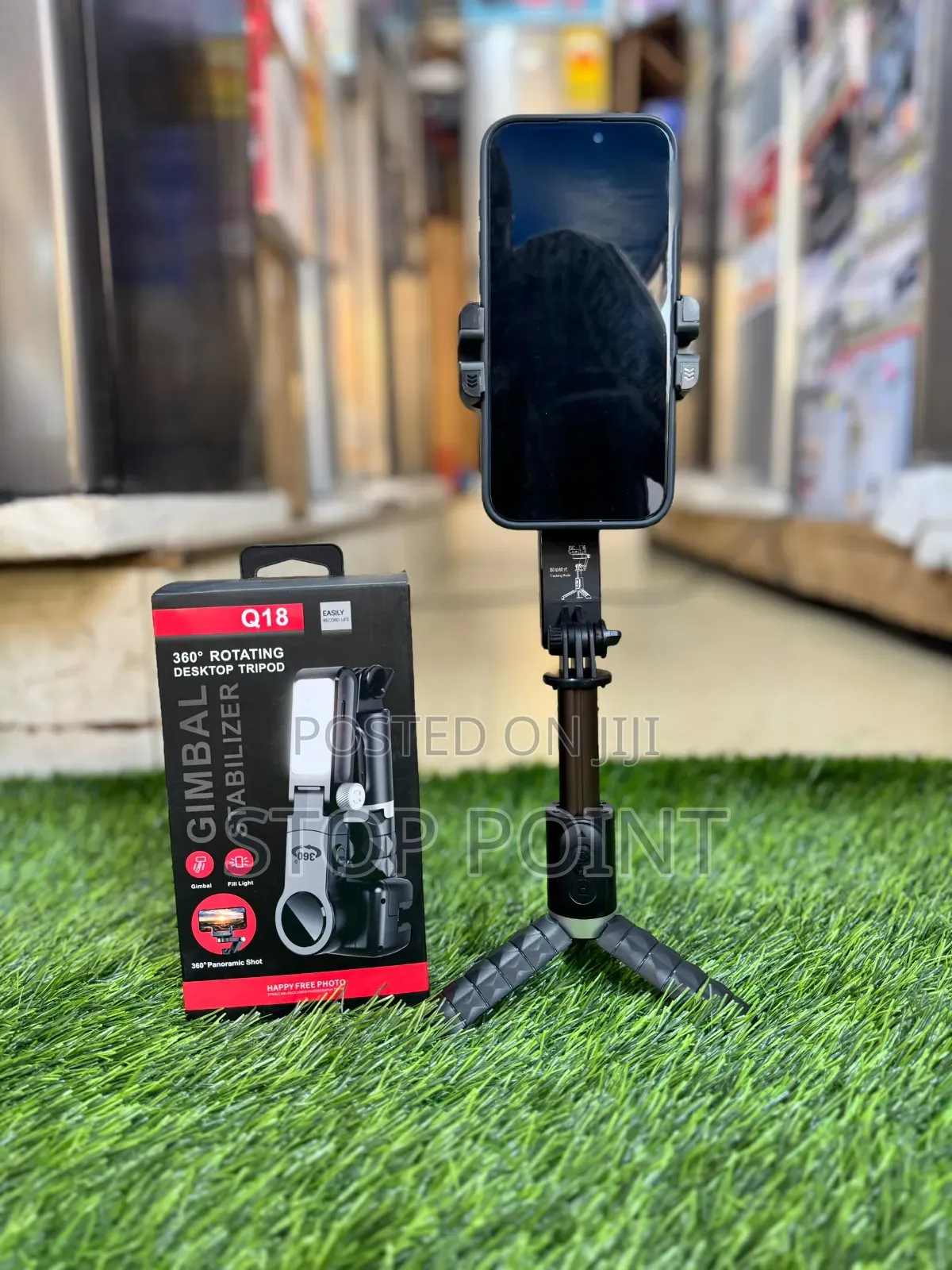 360 Rotating Desktop Tripod and Gimbal Stabilizer