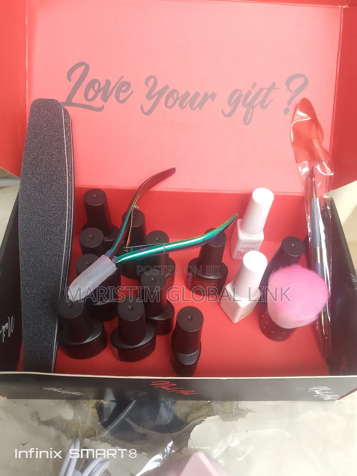 Nails Care Kit With Gel Polish Nail Dryer and Other Accessories