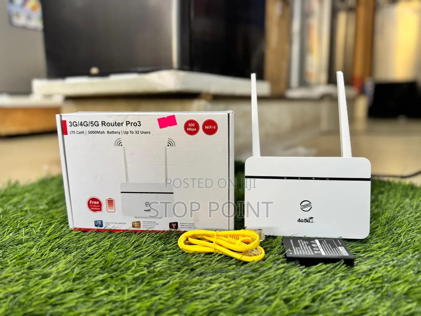 4g Router+Battery