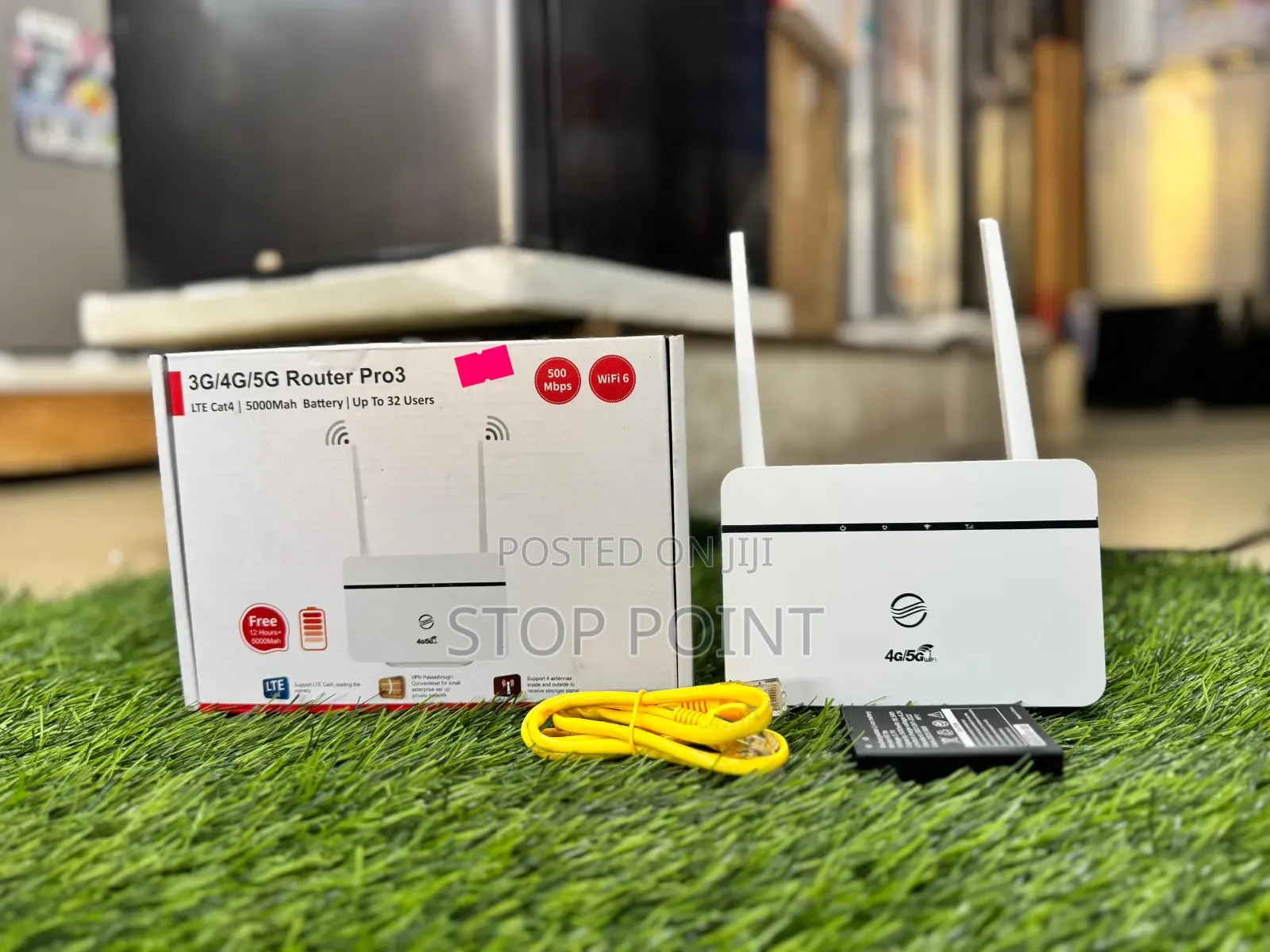 4g Router+Battery