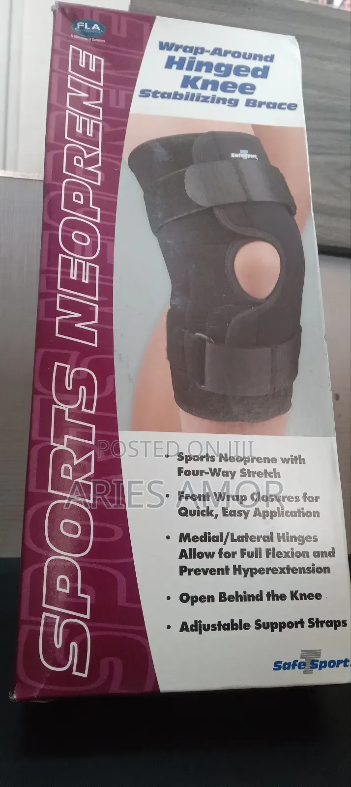 Hinged Knee Stabilizing Brace