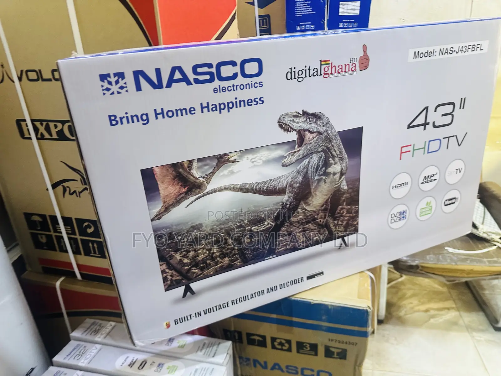 Latest Nasco 43 Inch Led Nas-J43fbfl Digital Satellite Television