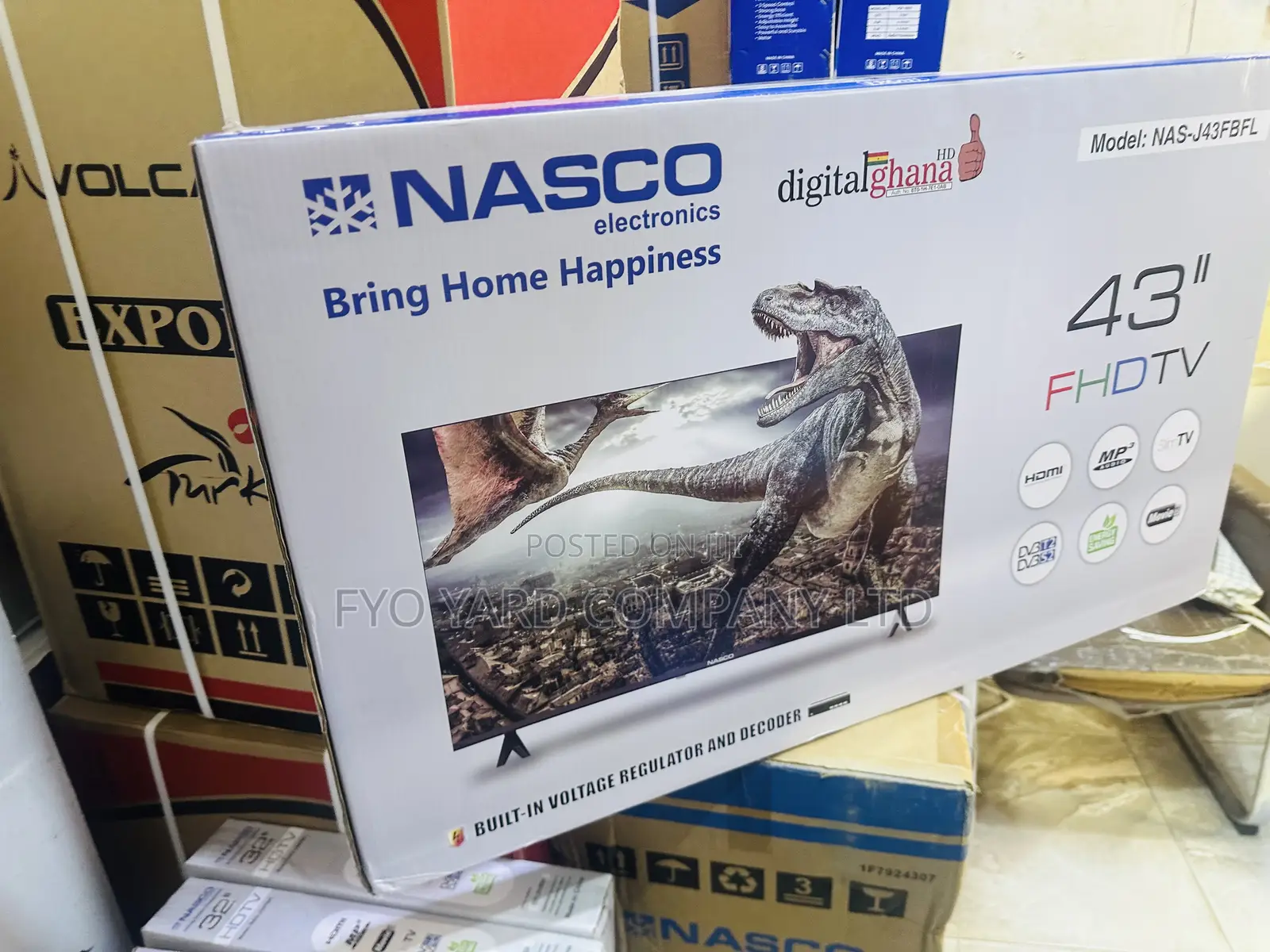 Latest Nasco 43 Inch Led Nas-J43fbfl Digital Satellite Television