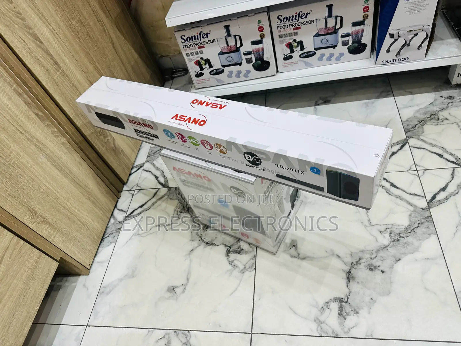 Get a New Sleek Asano Soundbar With Wither Tk-2041s