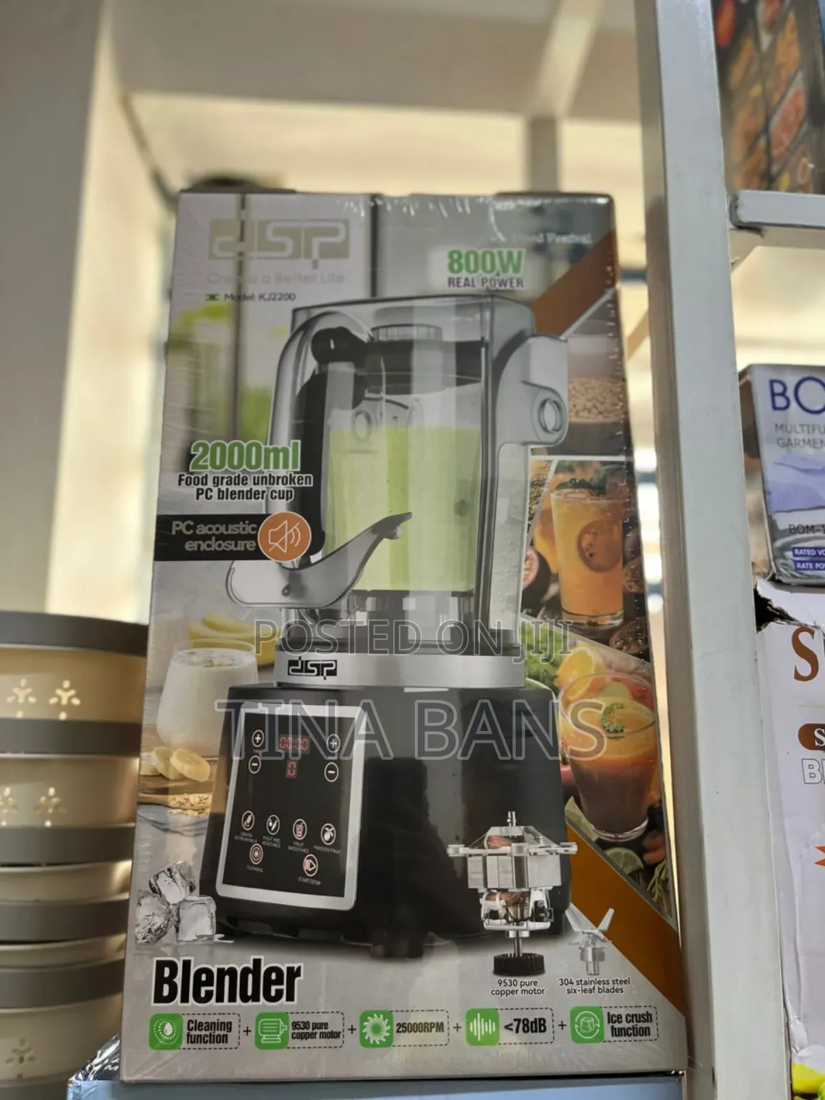 DSP 2litres Digital Commercial Blender