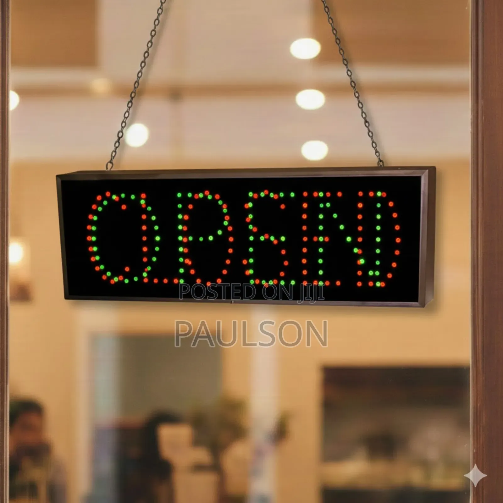 Led 2 In 1 Closed And Open Electric Sign Board
