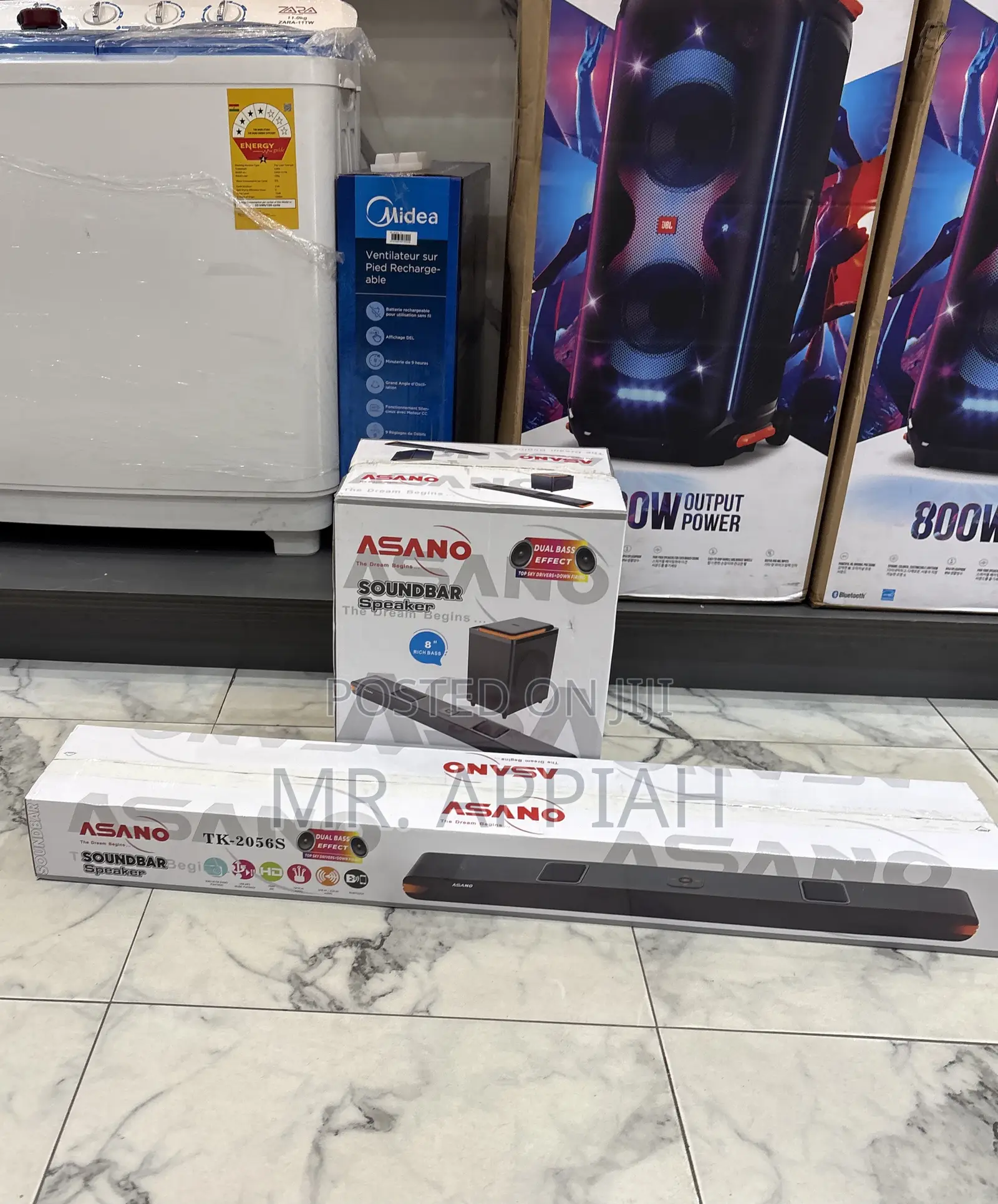 High Quality Asano Tk 2056 Bluetooth Sound Bar System + Remote Control