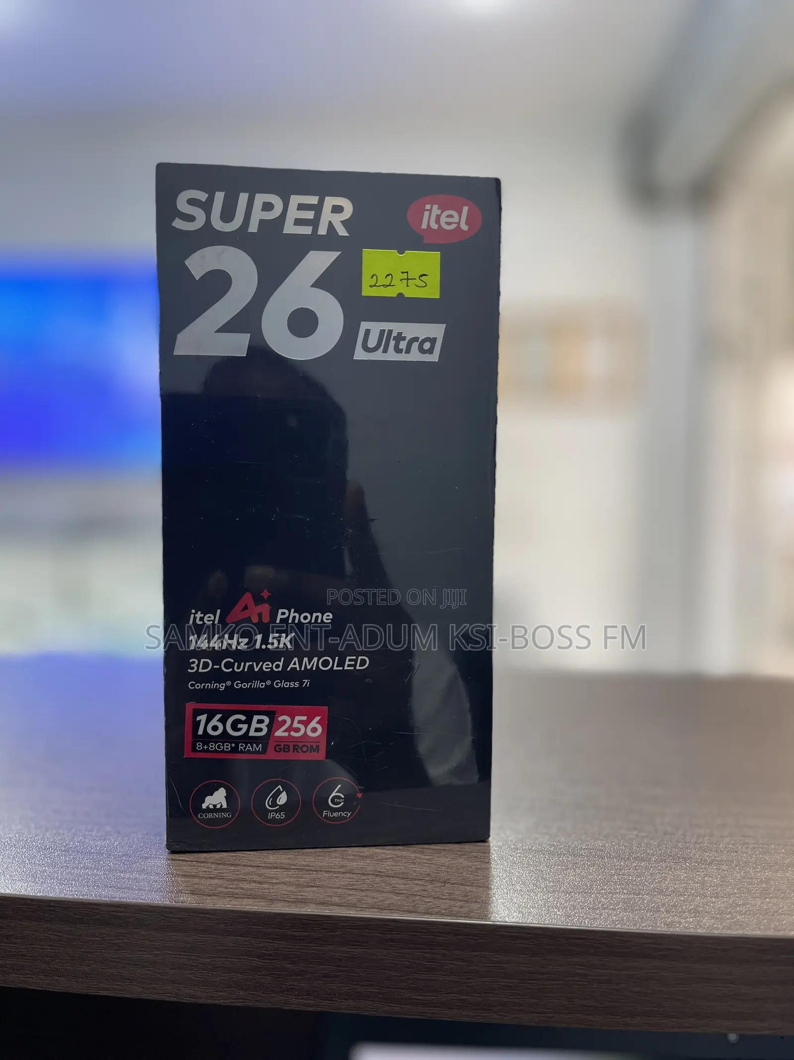 New Itel S26 Ultra 256 GB Black