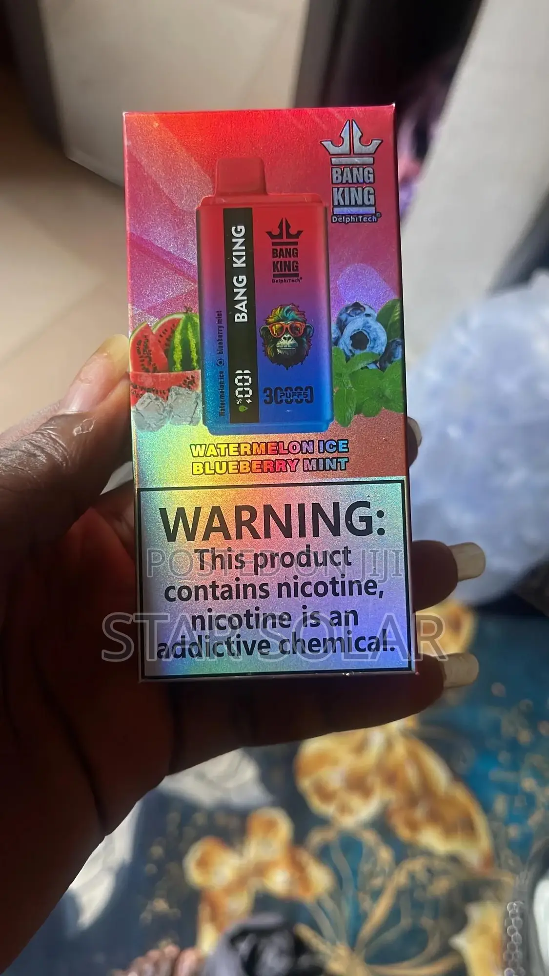 Bang King Vape 30000 Puffs Rechargeable | Smooth Powerful