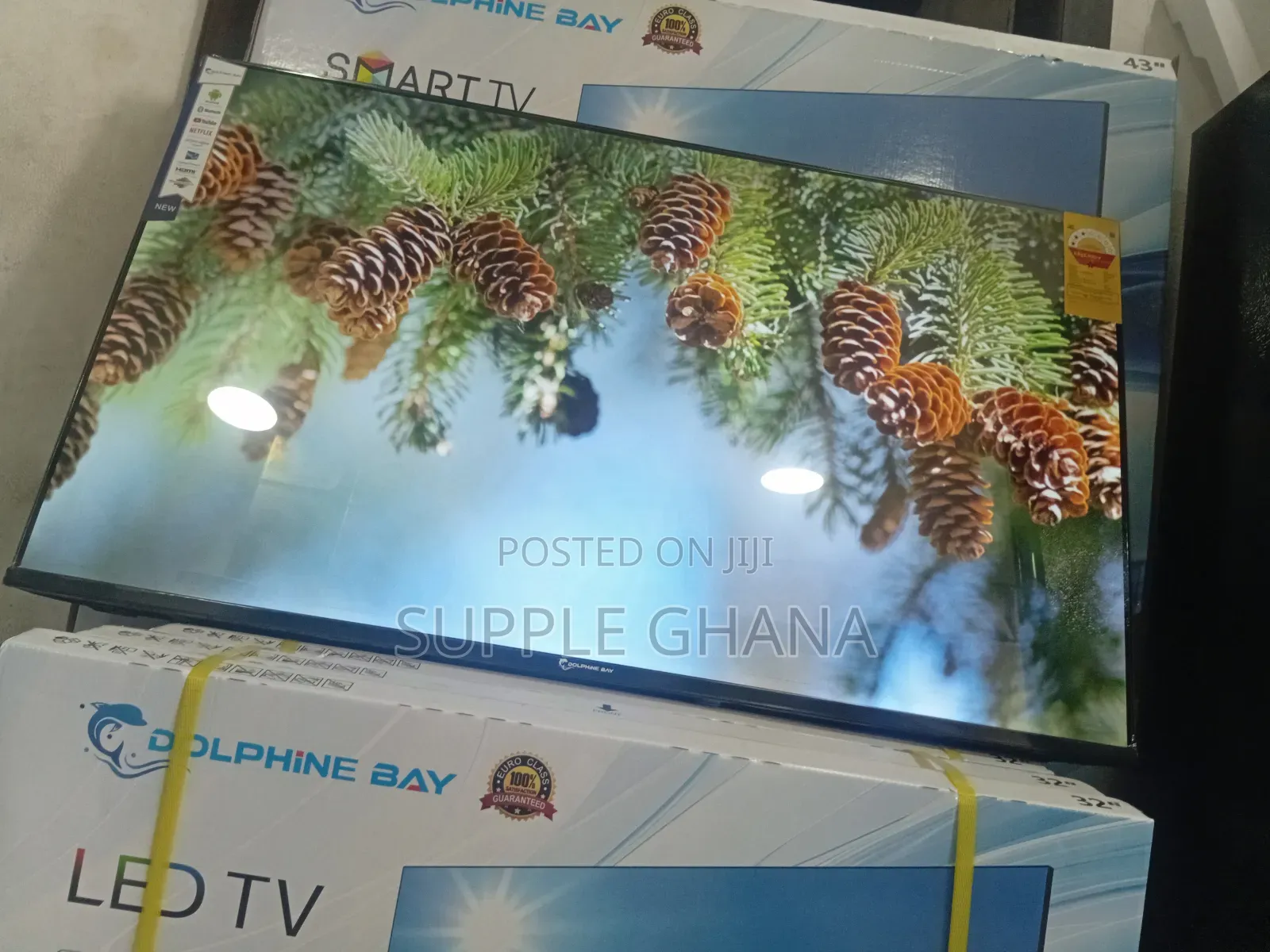 Crystalview Dolphine Bay 43-Inch Smart Tv, Dolphine Bay Smart Tv